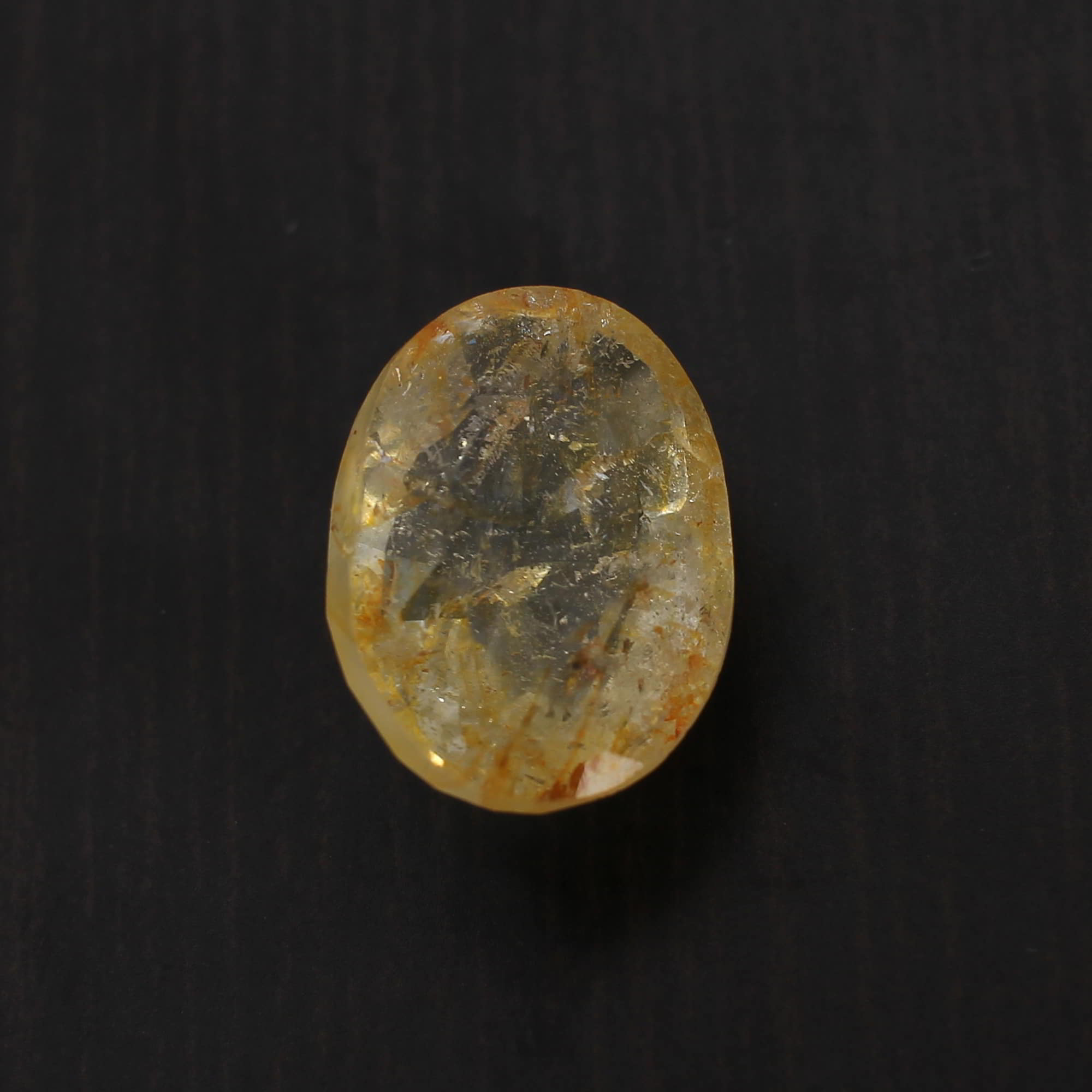 Yellow Sapphire 14x10mm Oval Faceted Cut 969 Cts
