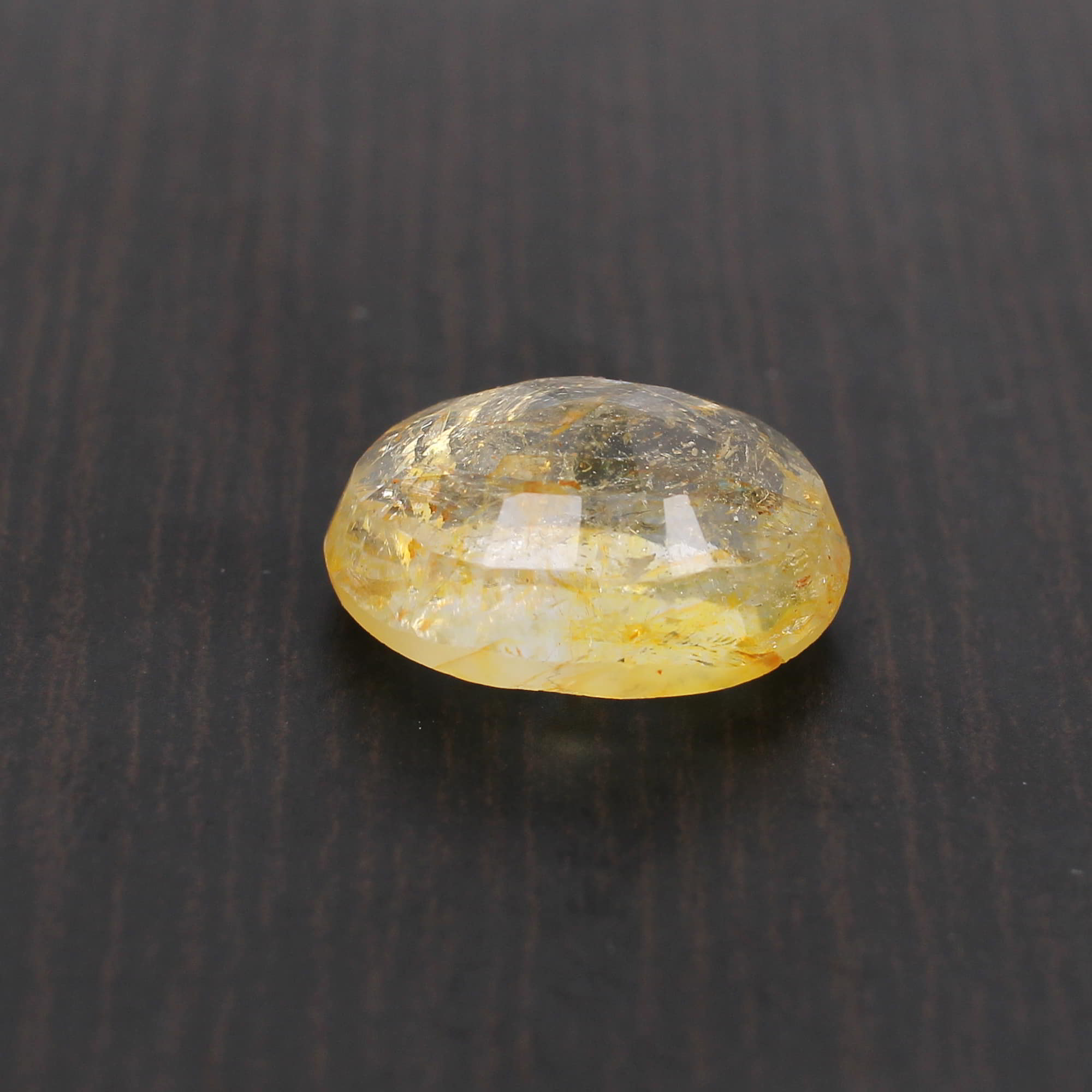 Yellow Sapphire 14x10mm Oval Faceted Cut 969 Cts