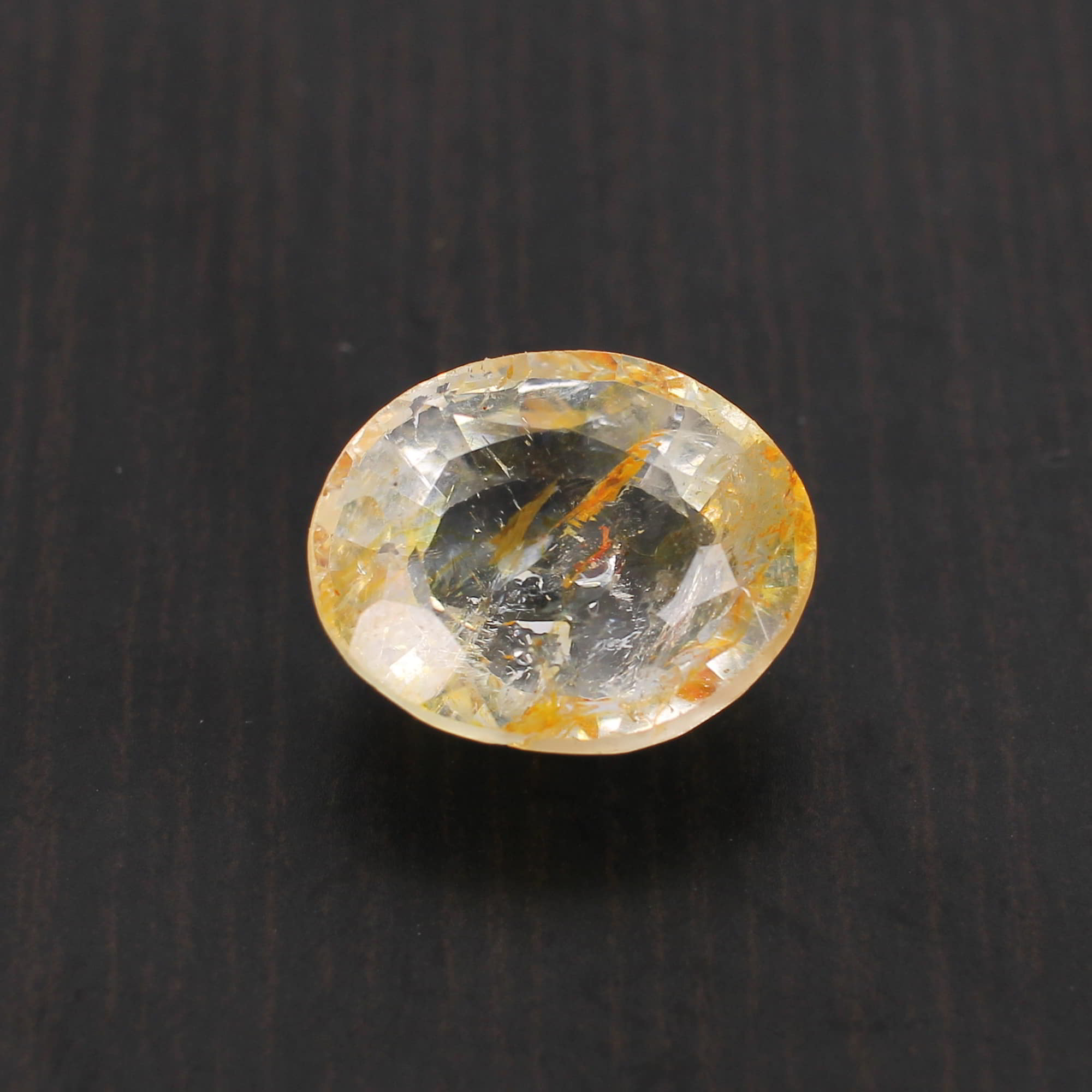 Yellow Sapphire 12x10mm Oval Faceted Cut 780 Cts