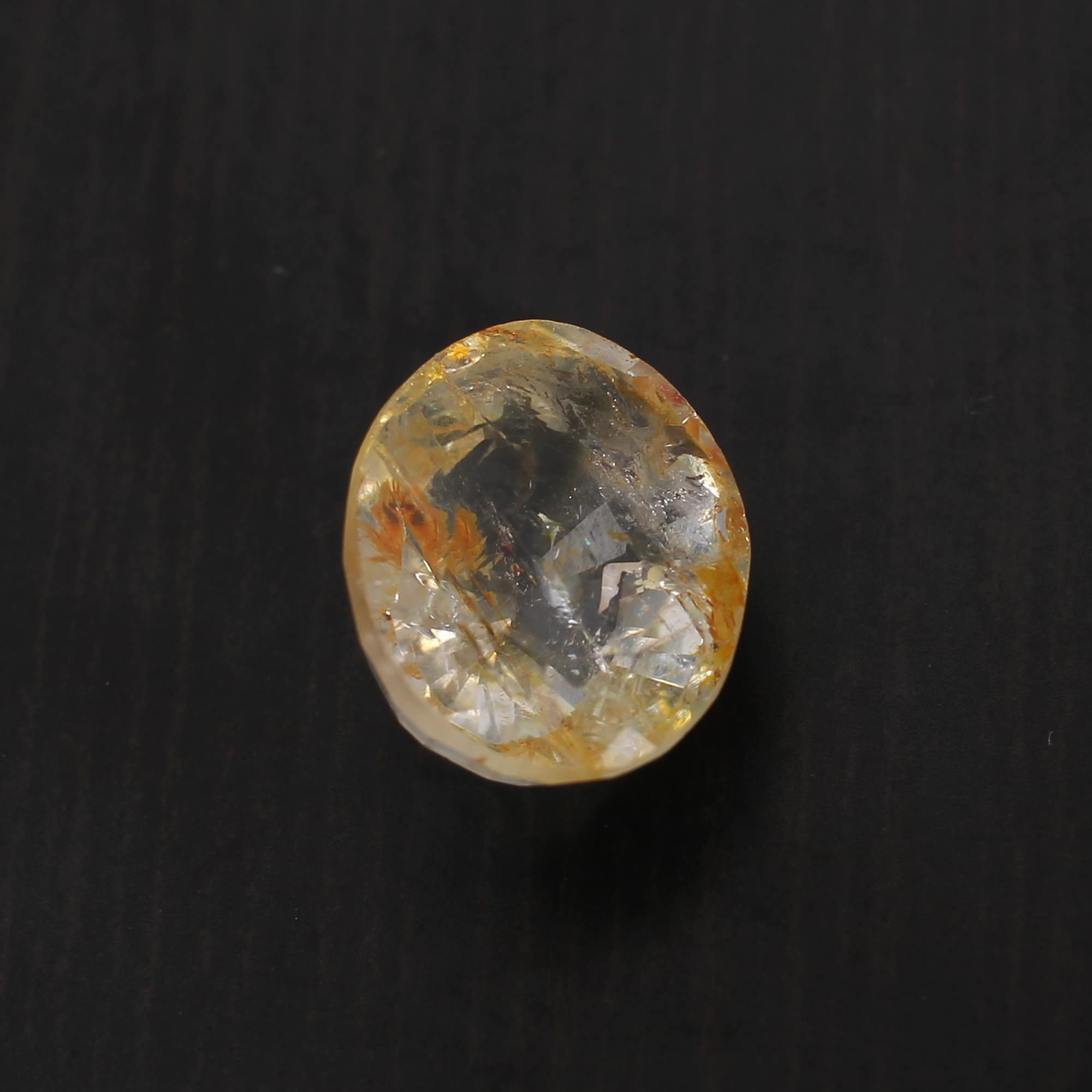 Yellow Sapphire 12x10mm Oval Faceted Cut 780 Cts