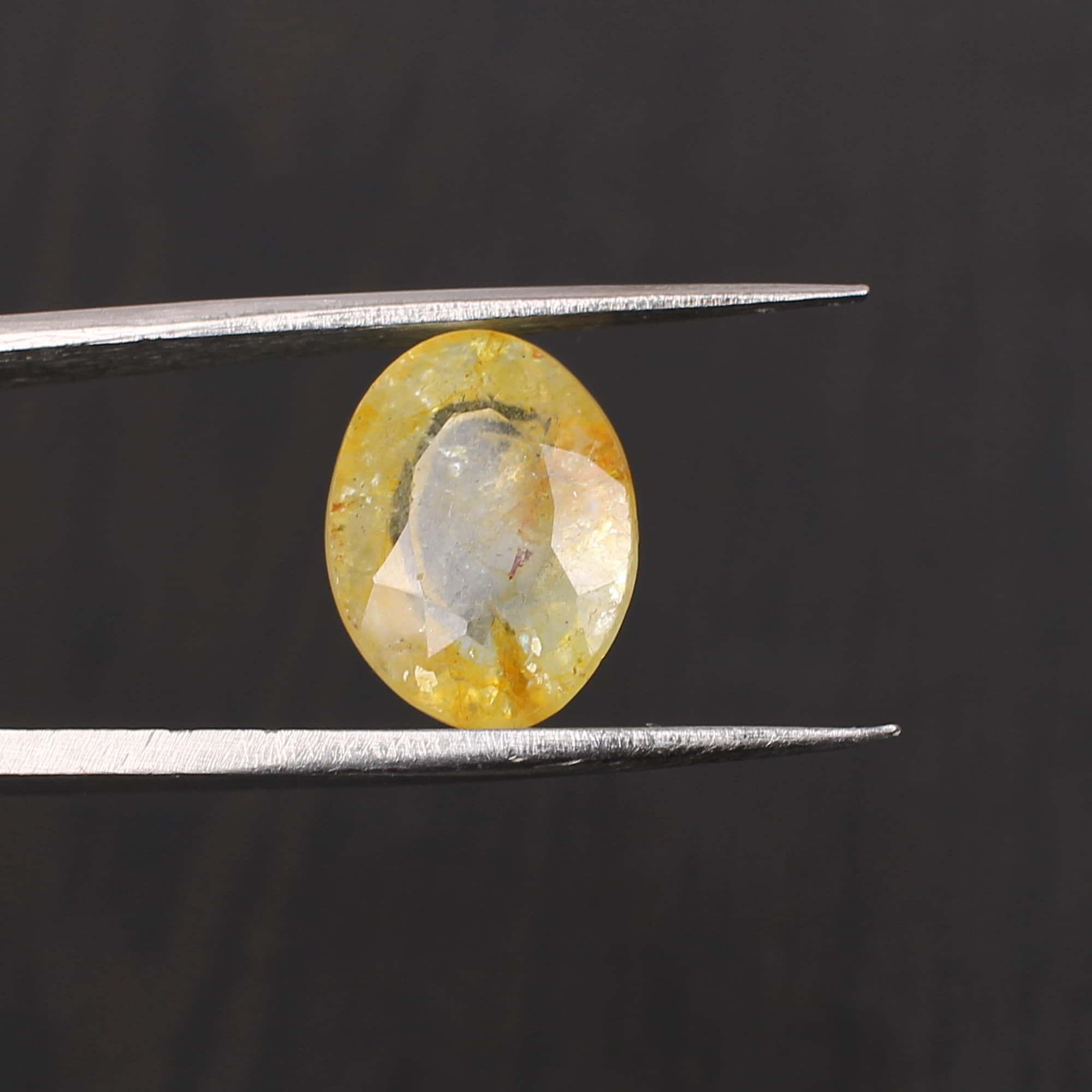 Yellow Sapphire 13x10mm Oval Faceted Cut 855 Cts