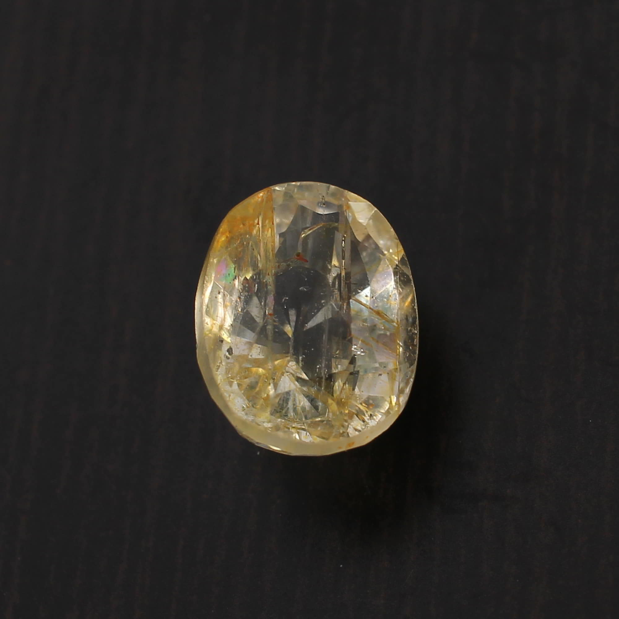 Yellow Sapphire 12x9mm Oval Faceted Cut 655 Cts