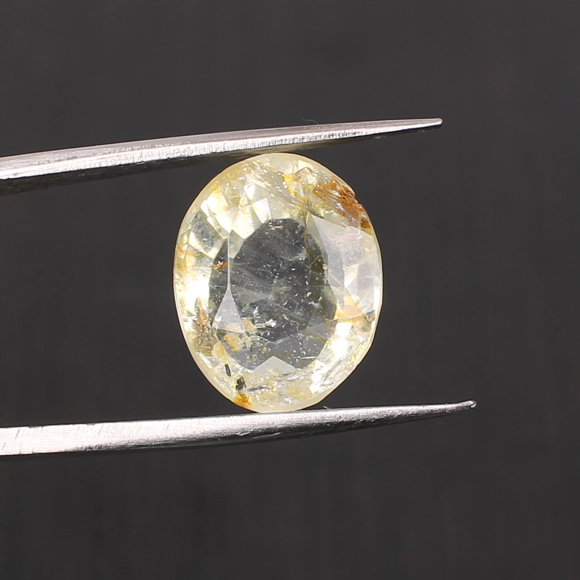 Yellow Sapphire 13x11mm Oval Faceted Cut 960 Cts