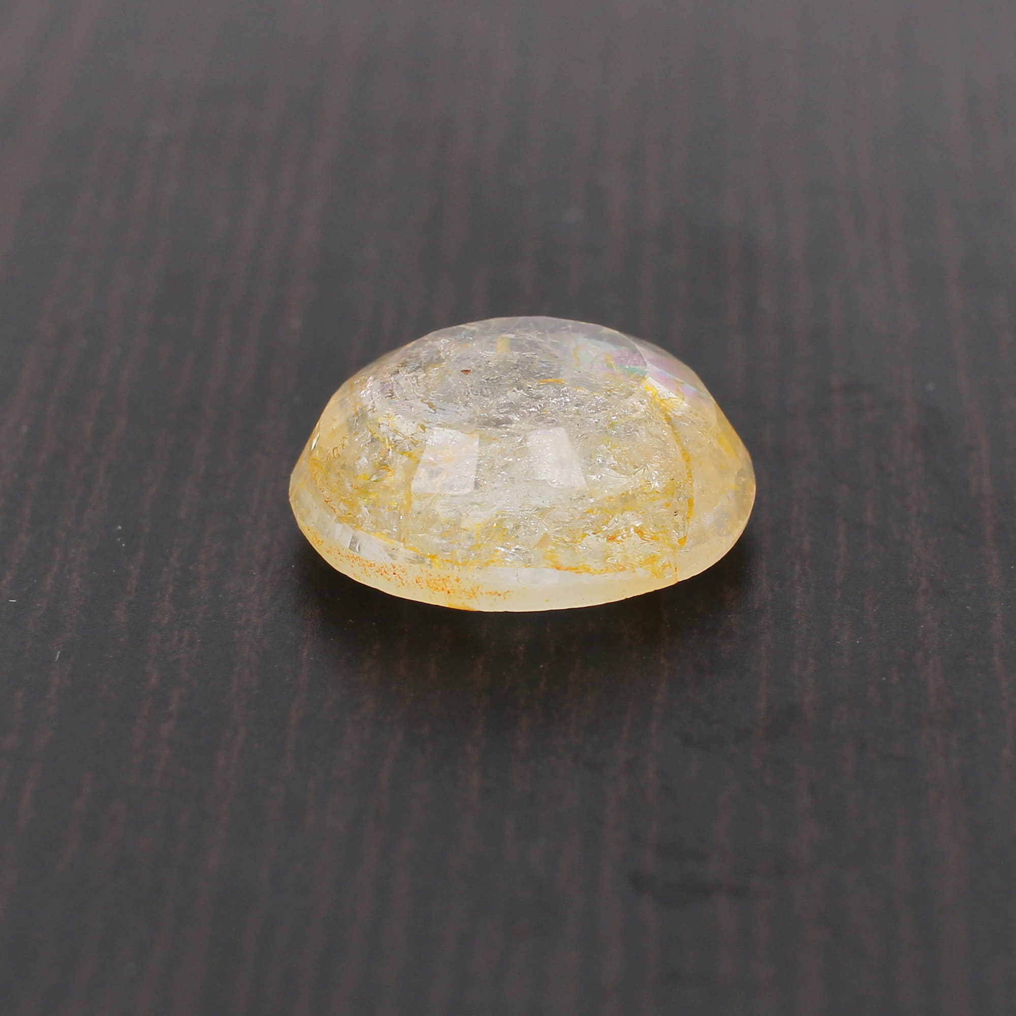 Yellow Sapphire 14x11mm Oval Faceted Cut 935 Cts