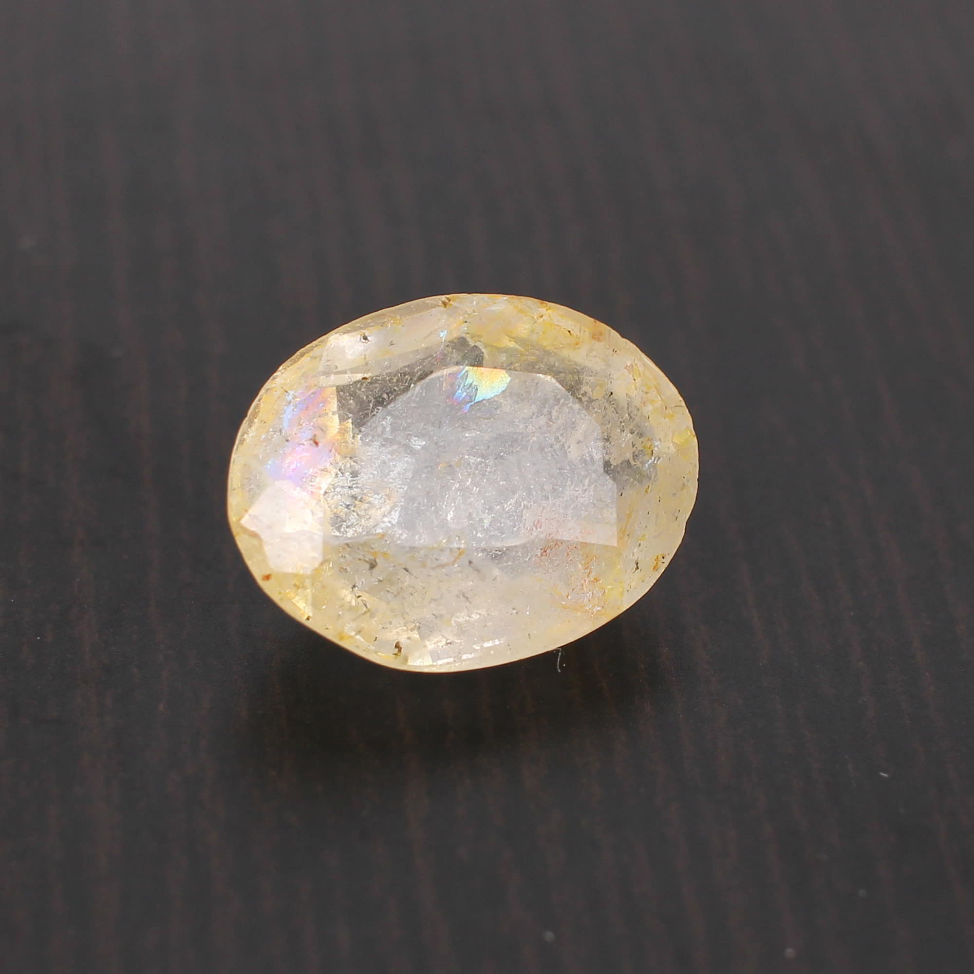 Yellow Sapphire 14x11mm Oval Faceted Cut 850 Cts