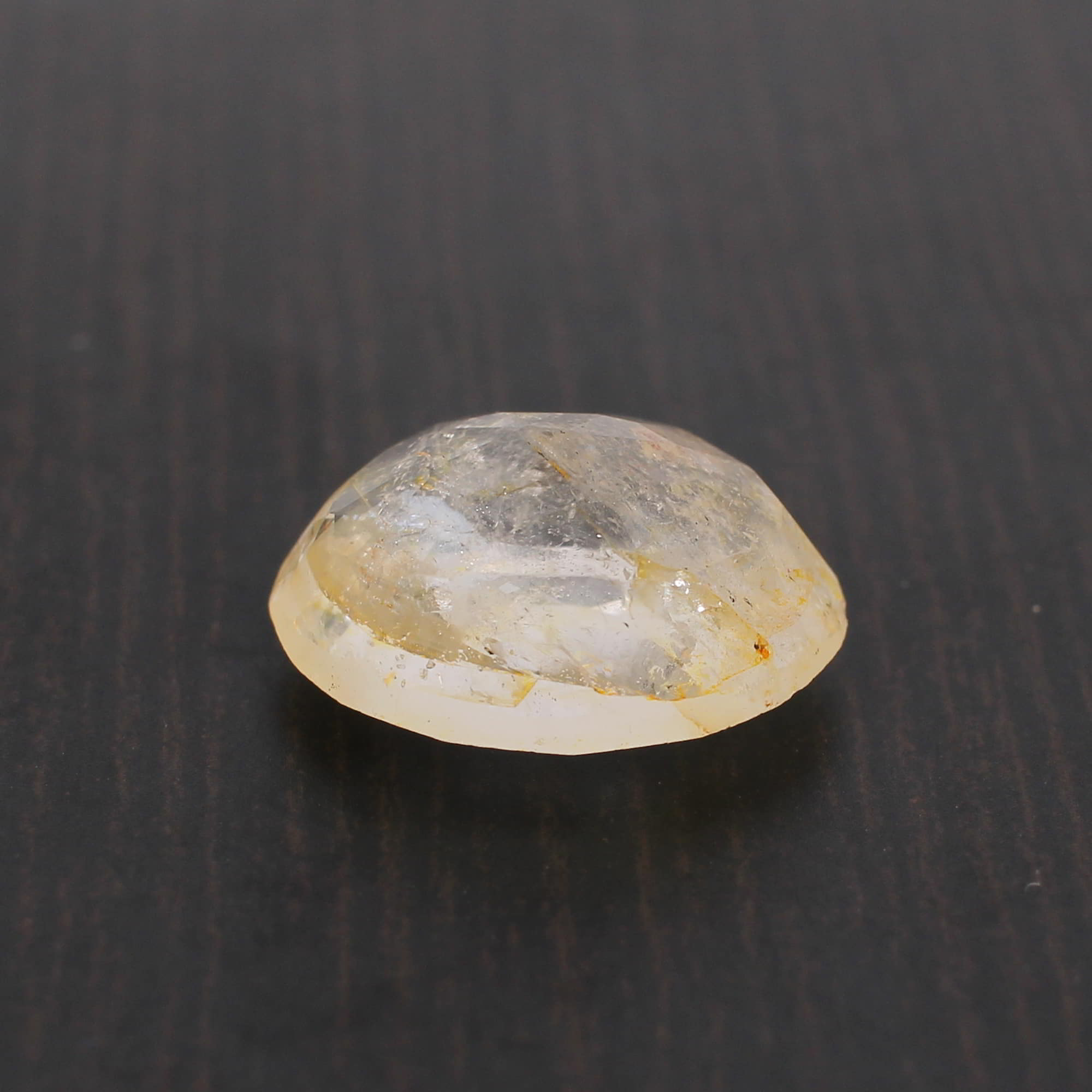 Yellow Sapphire 14x11mm Oval Faceted Cut 850 Cts