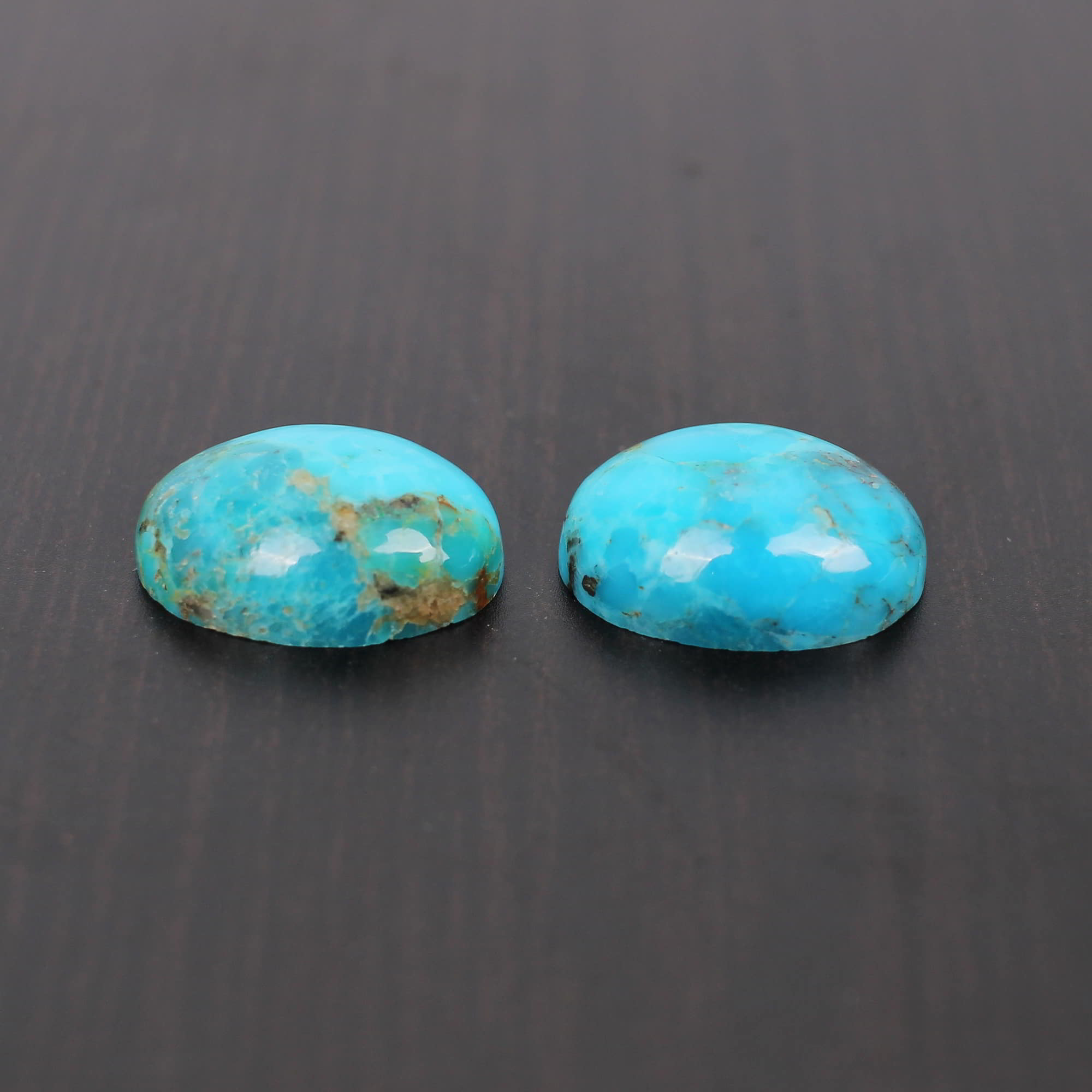 Natural American Turquoise 14x10mm Oval Cabochon 560 Cts