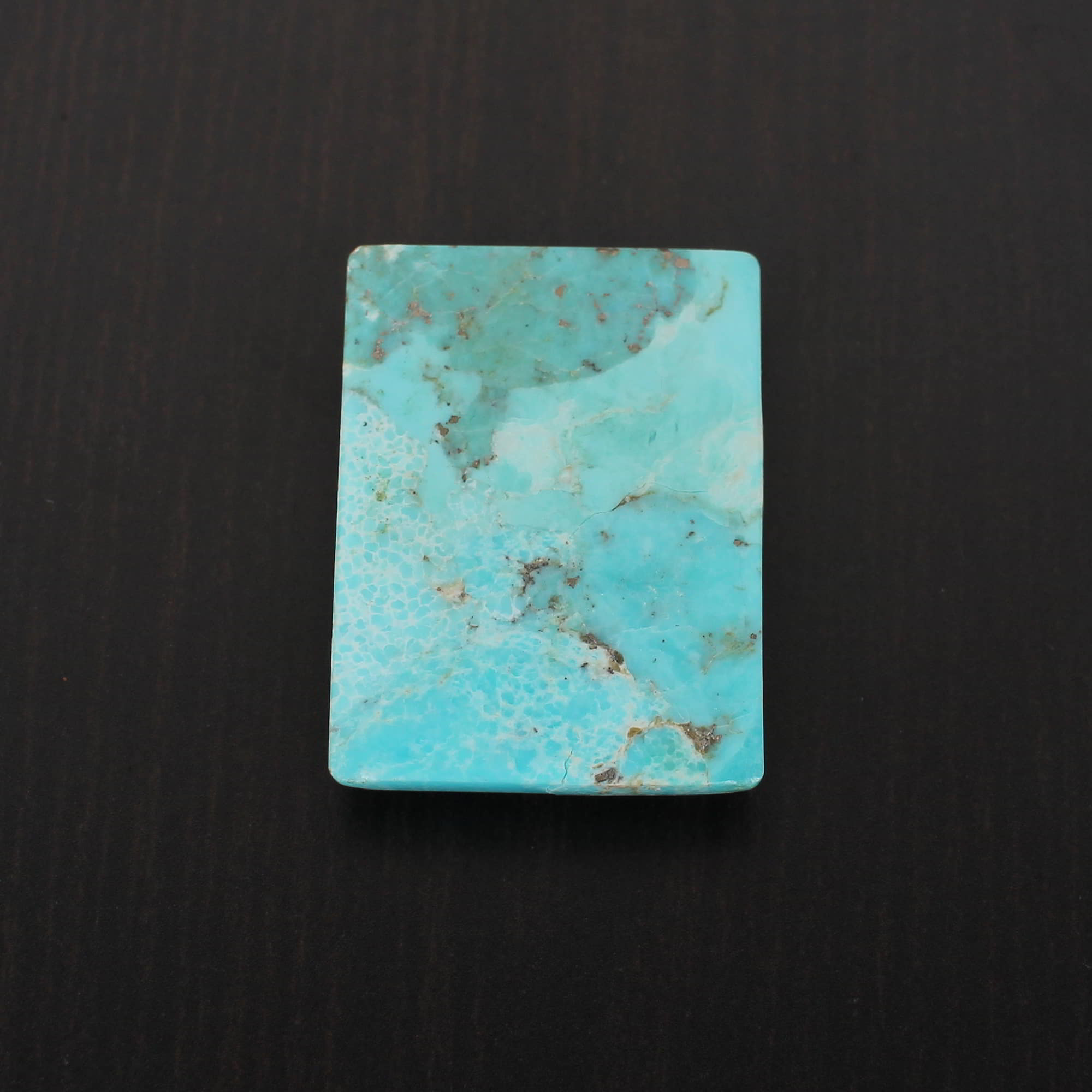 Natural American Turquoise 25x18mm Rectangle Cabochon 2015 Cts