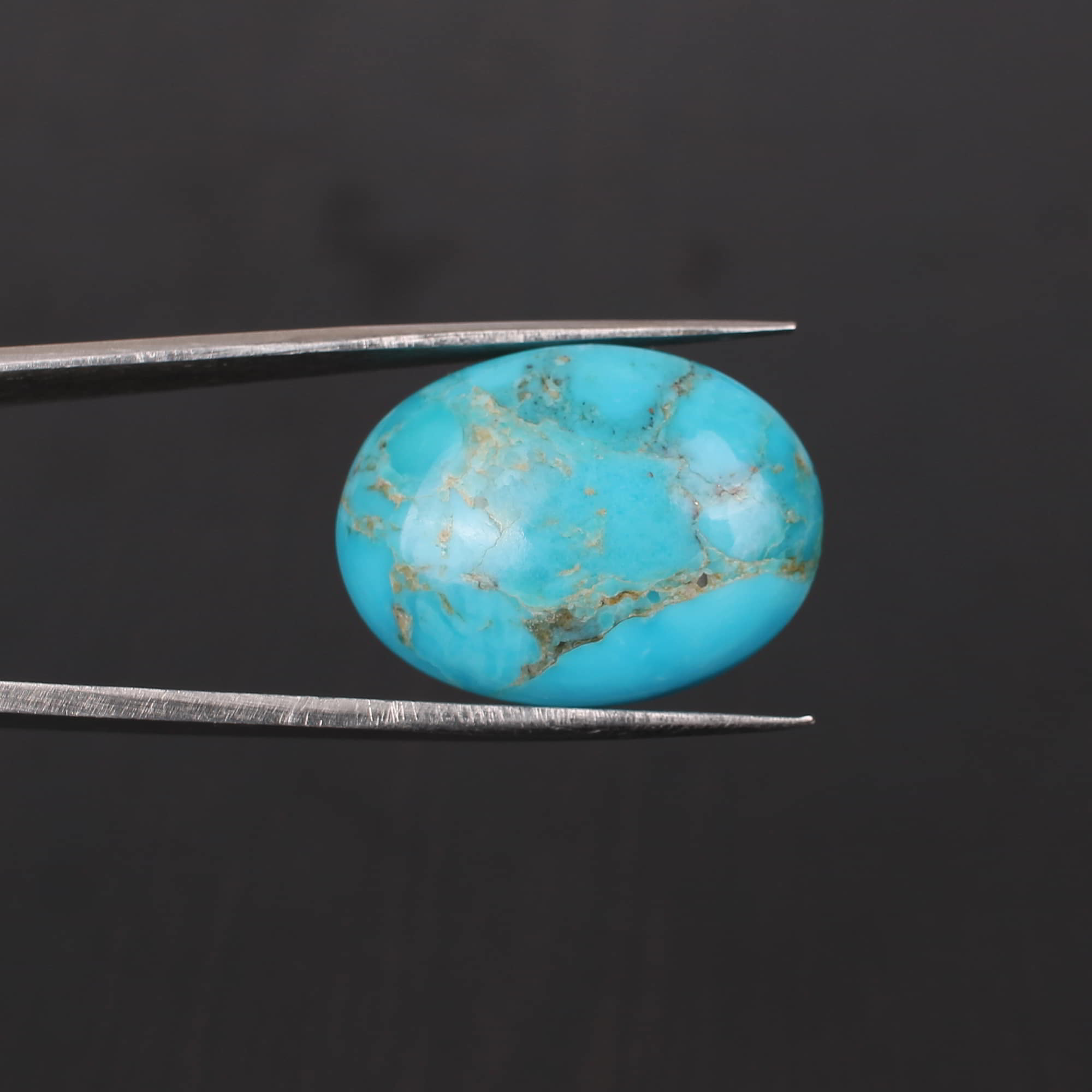 Natural American Turquoise 23X17mm Oval Cabochon1645 Cts