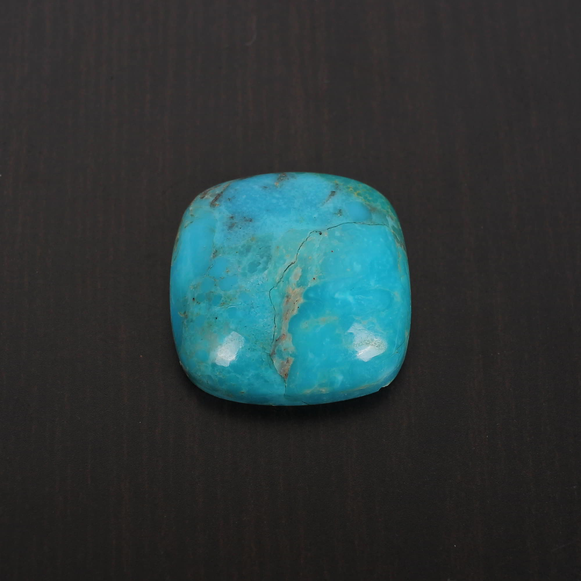 Natural American Turquoise 20x20mm Cushion Cabochon 2465 Cts