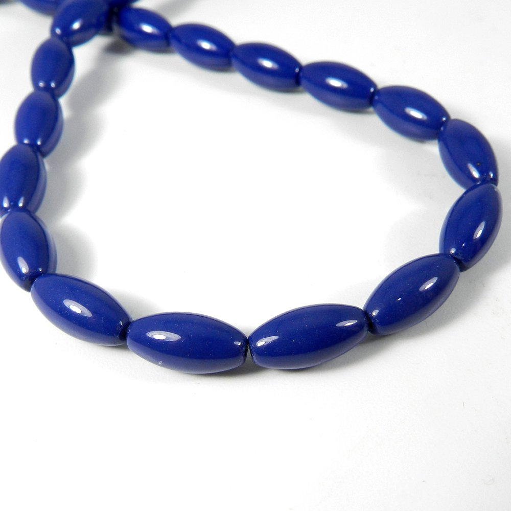 Lapis Lazuli 12x6mm 16 Inch Smooth Plain  Beads 13525 Cts