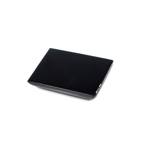 Natural Black Onyx Rectangle Cabochon 3080 Cts 29x19mm Loose Gemstone