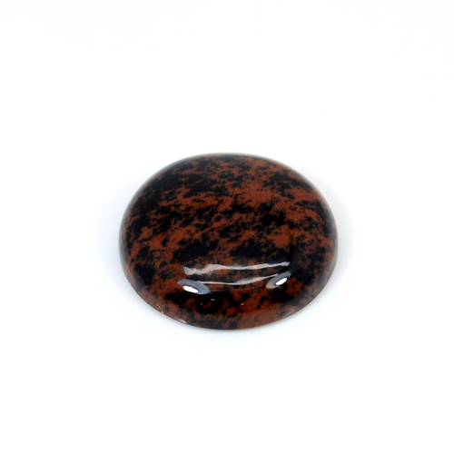 Natural Mahogany Obsidian Round Cabochon 21mm 1740 Cts Loose Gemstone