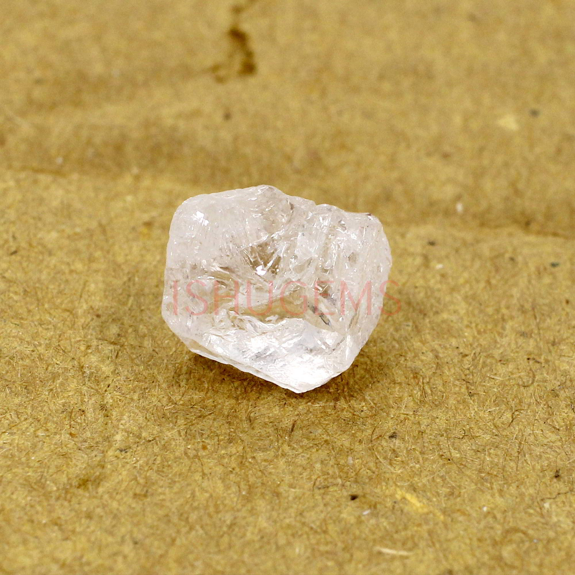 Natural Morganite 10x10mm Freeform Rough 830 Cts