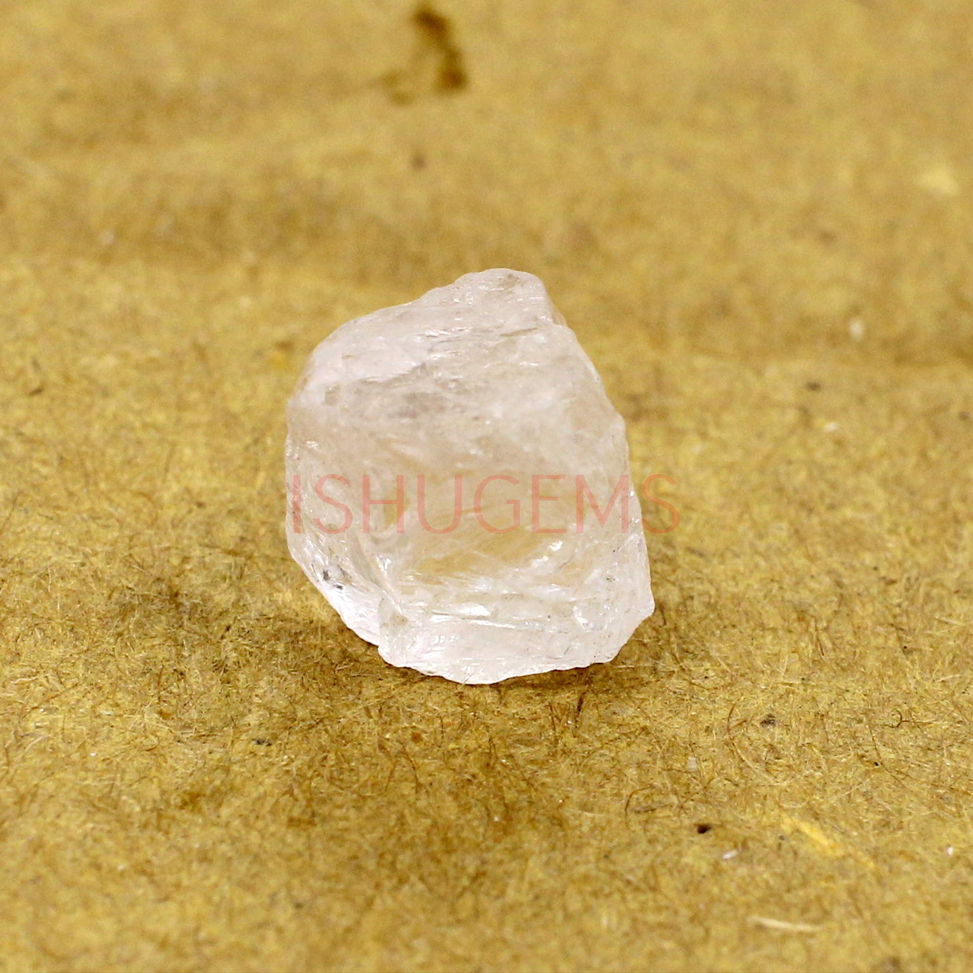 Natural Morganite 10x10mm Freeform Rough 830 Cts