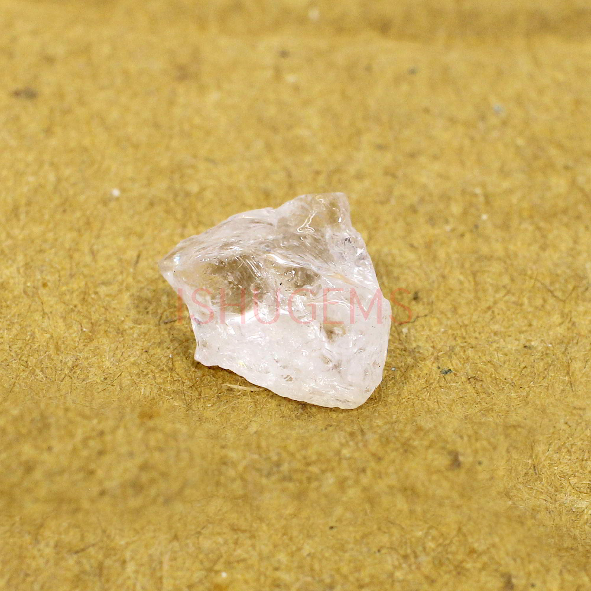 Natural Morganite 11x10mm Freeform Rough 485 Cts