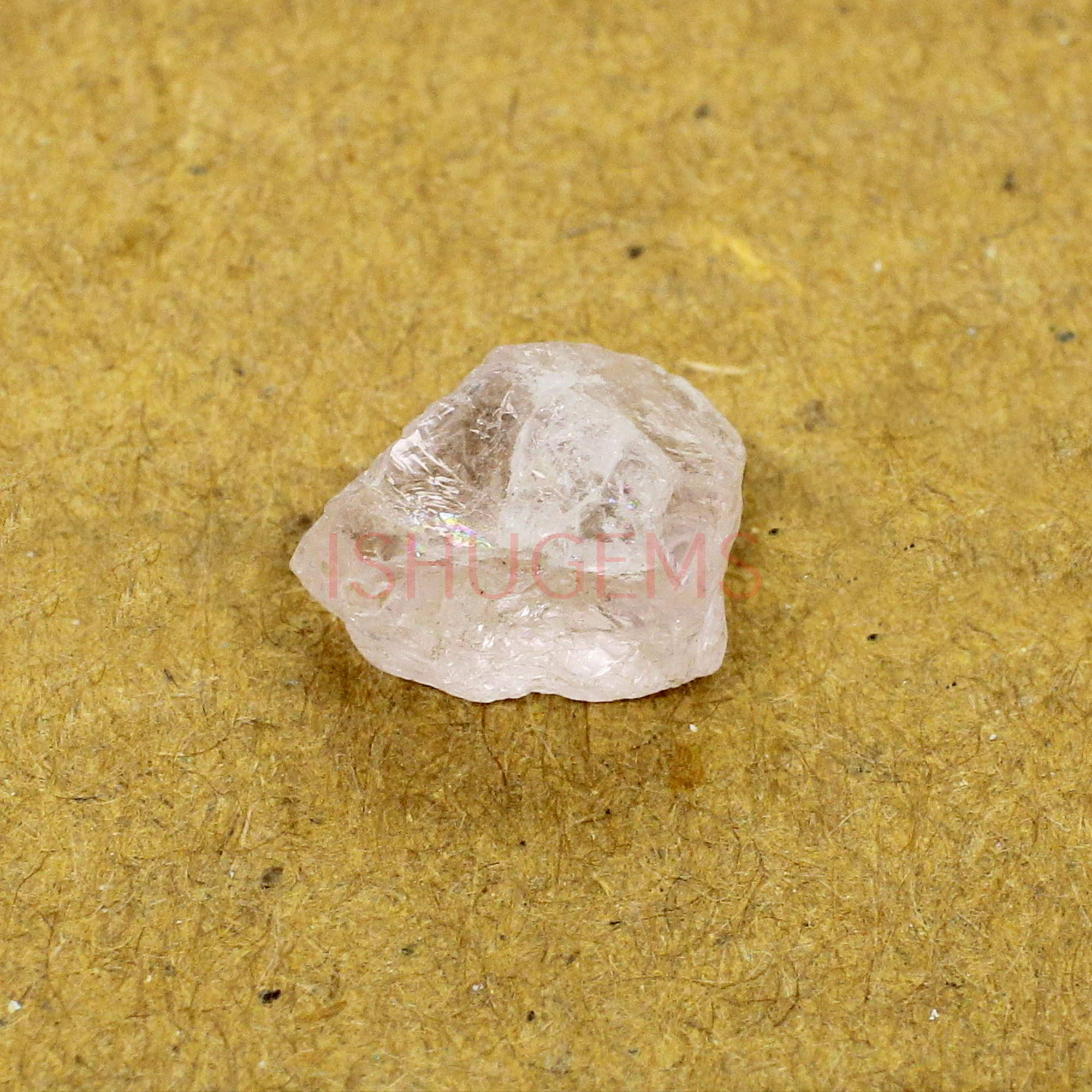 Natural Morganite 12x9mm Freeform Rough 690 Cts