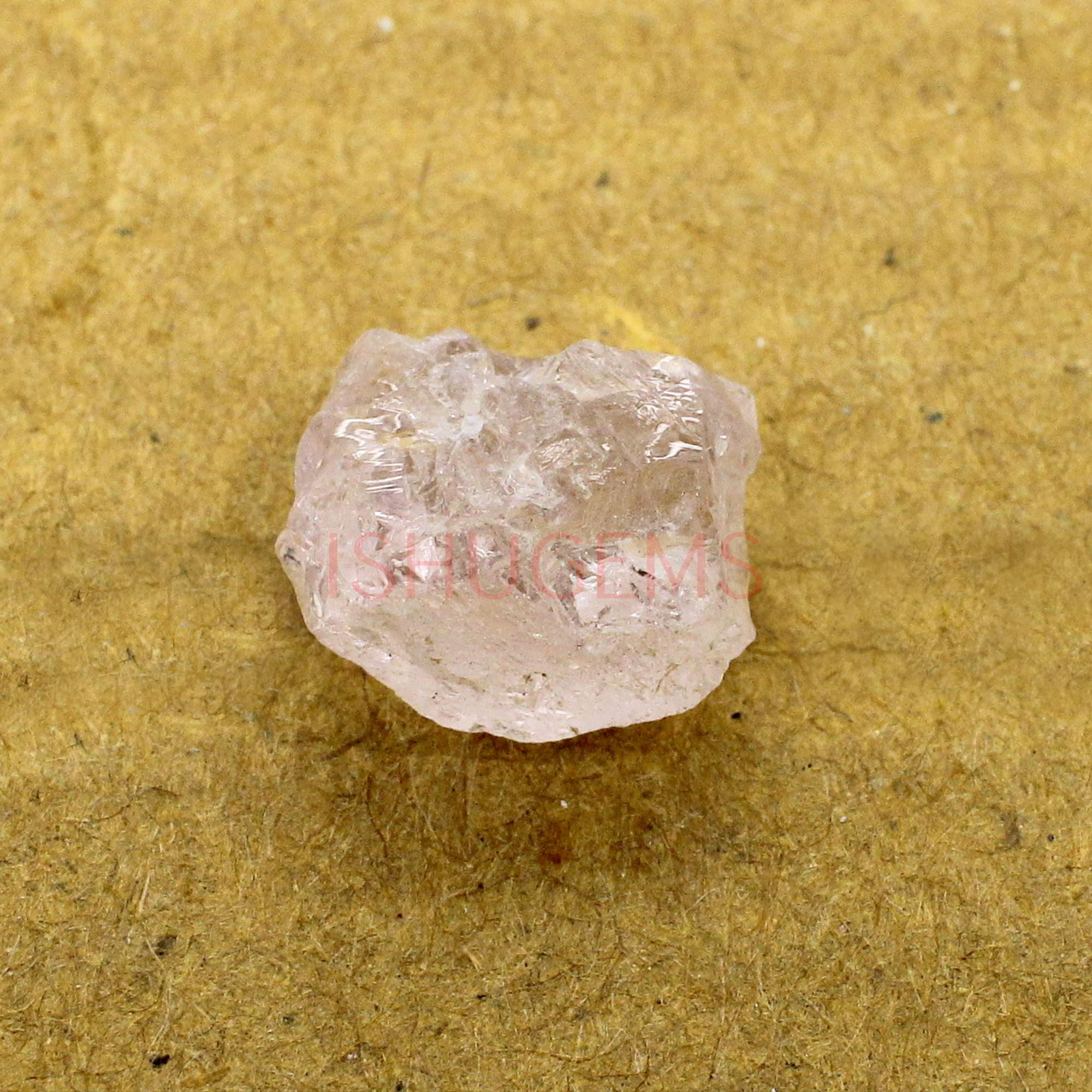 Natural Morganite 14x11mm Freeform Rough 550 Cts
