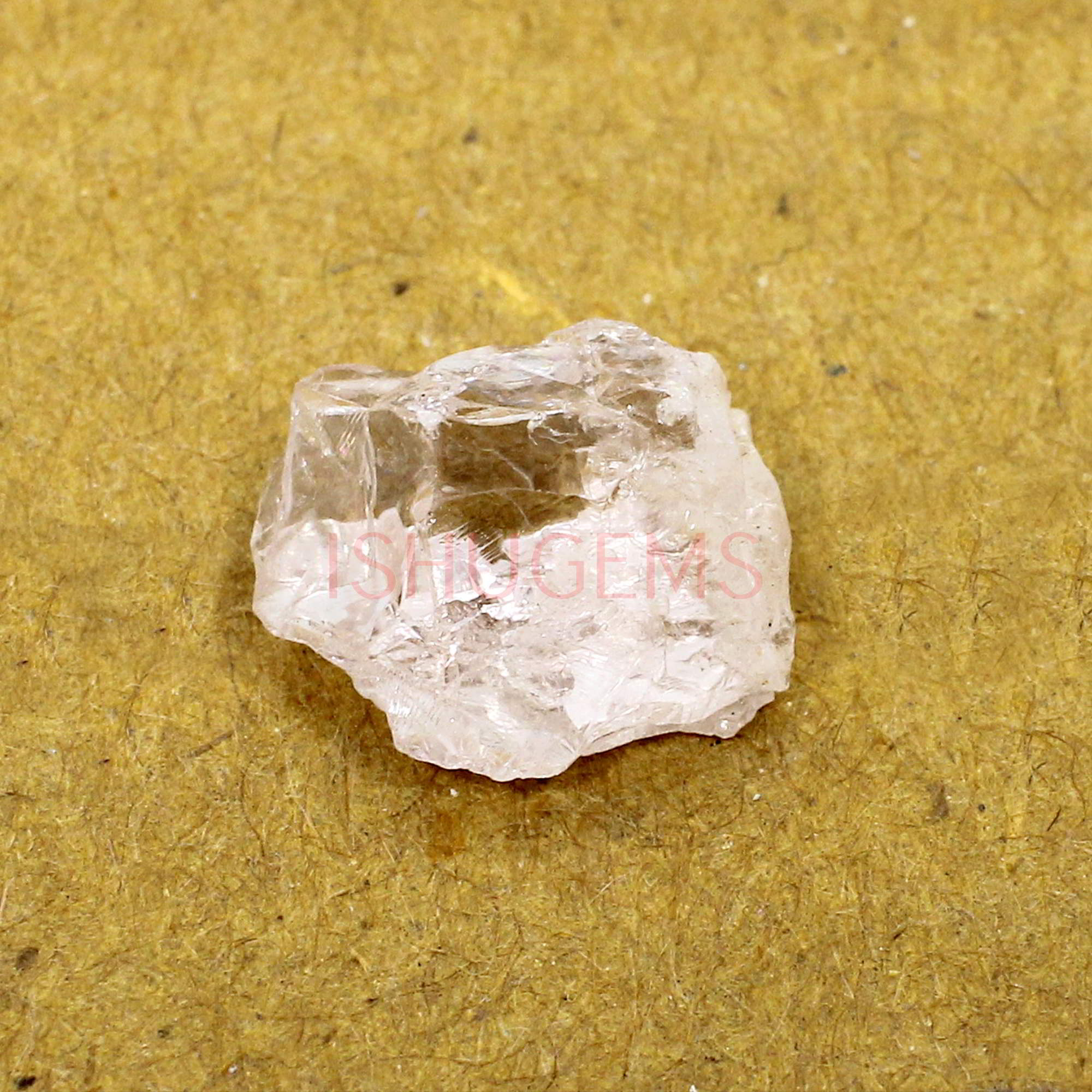 Natural Morganite 14x12mm Freeform Rough 830 Cts