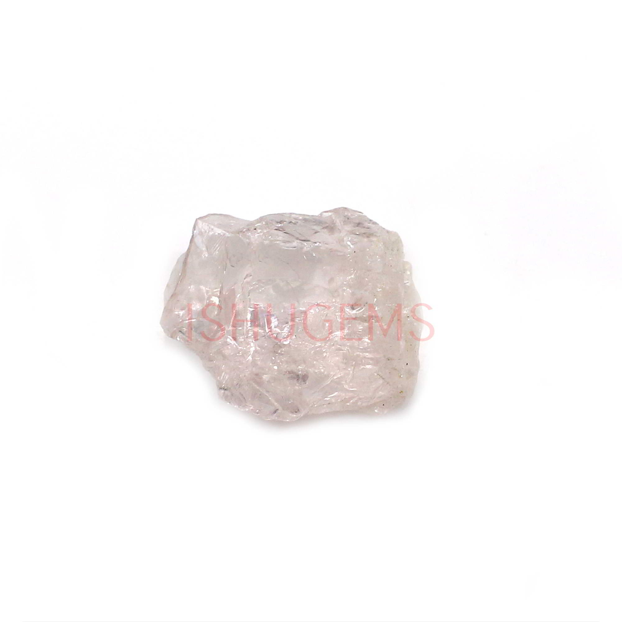 Natural Morganite 14x12mm Freeform Rough 830 Cts