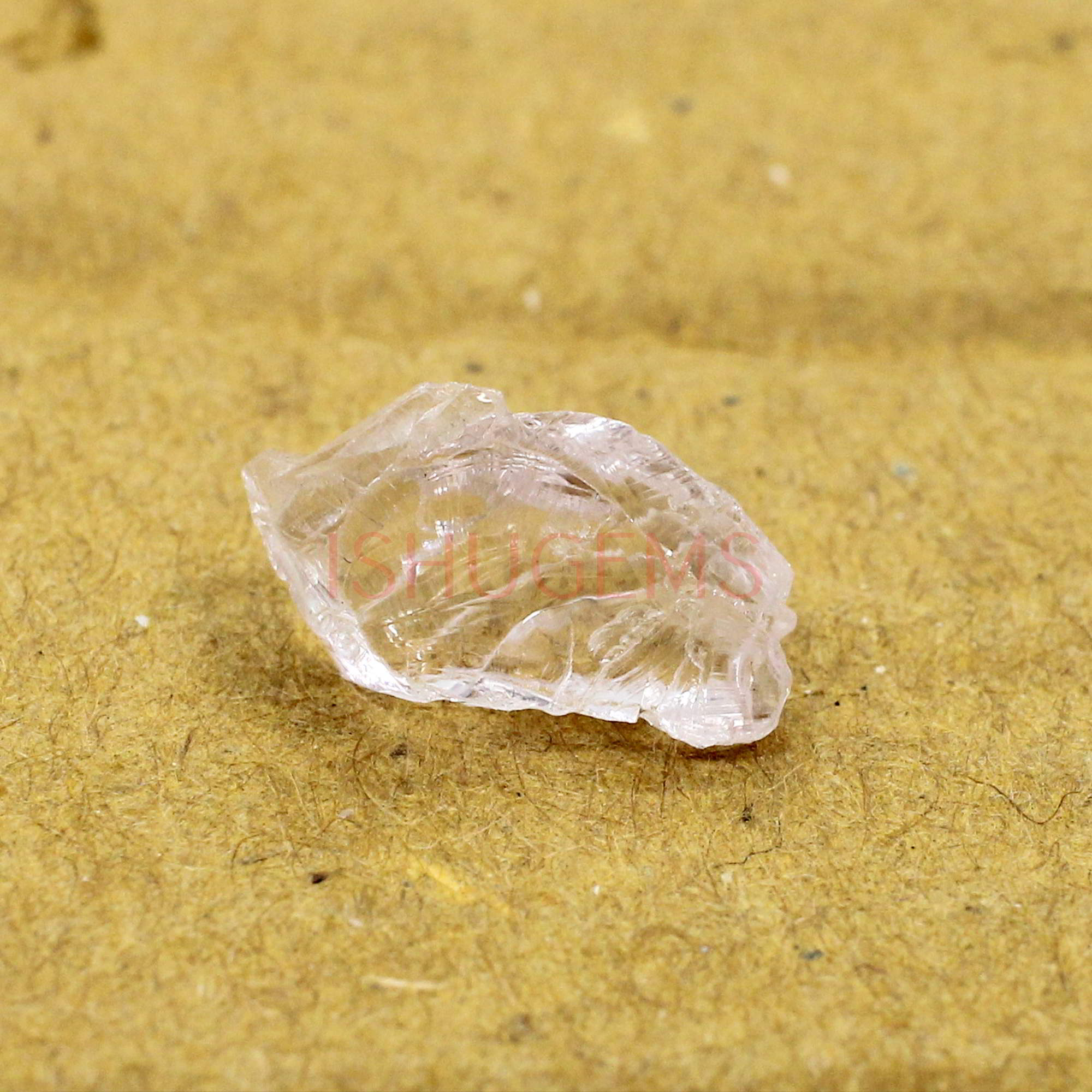 Natural Morganite 15x8mm Freeform Rough 385 Cts