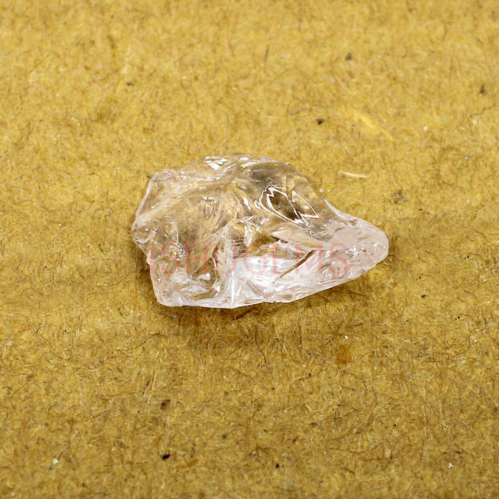 Natural Morganite 16x12mm Freeform Rough 450 Cts