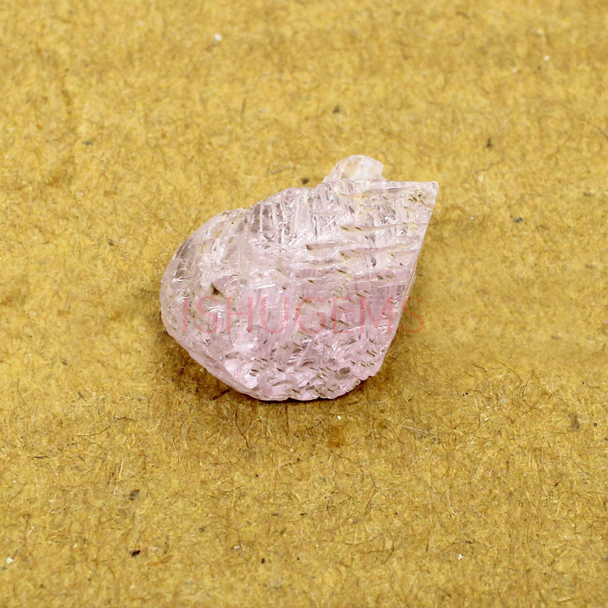 Natural Morganite 16x13mm Freeform Rough 1130 Cts