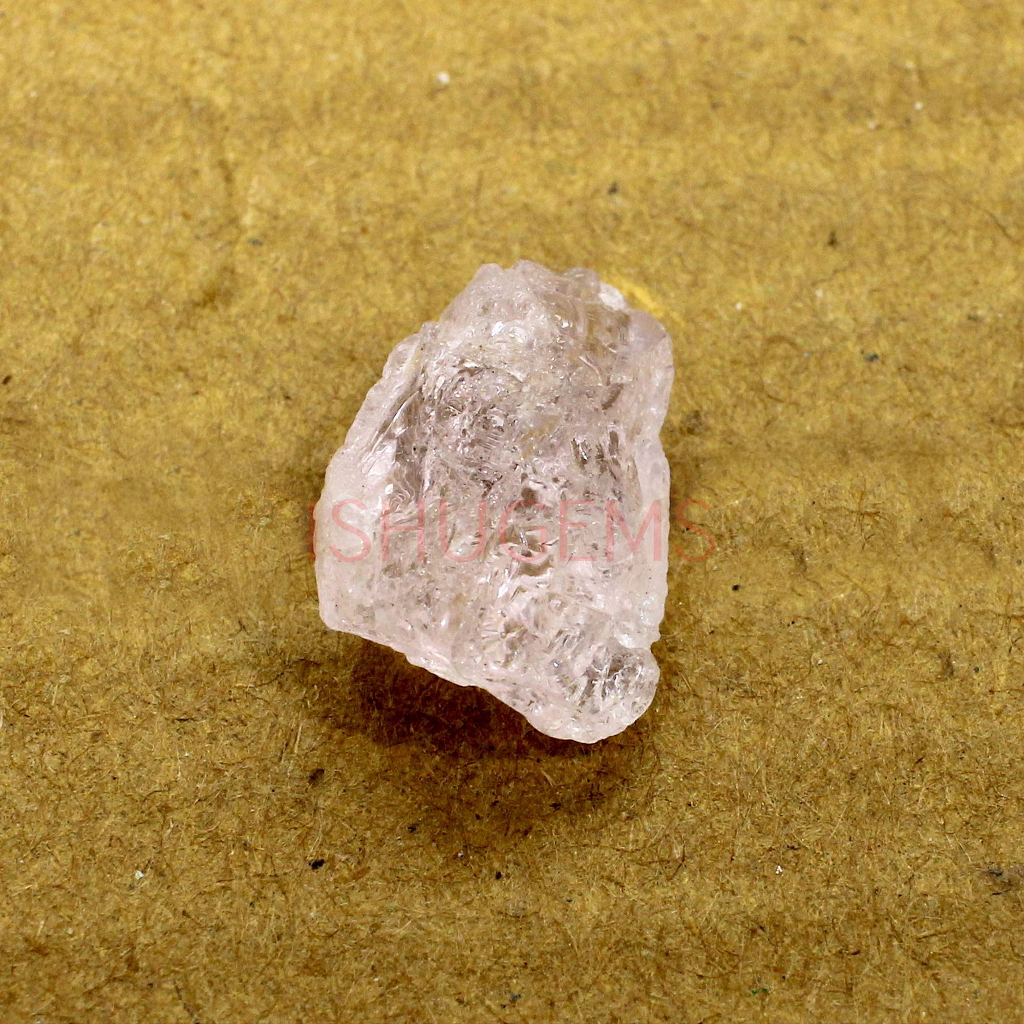 Natural Morganite 19x14mm Freeform Rough 1350 Cts