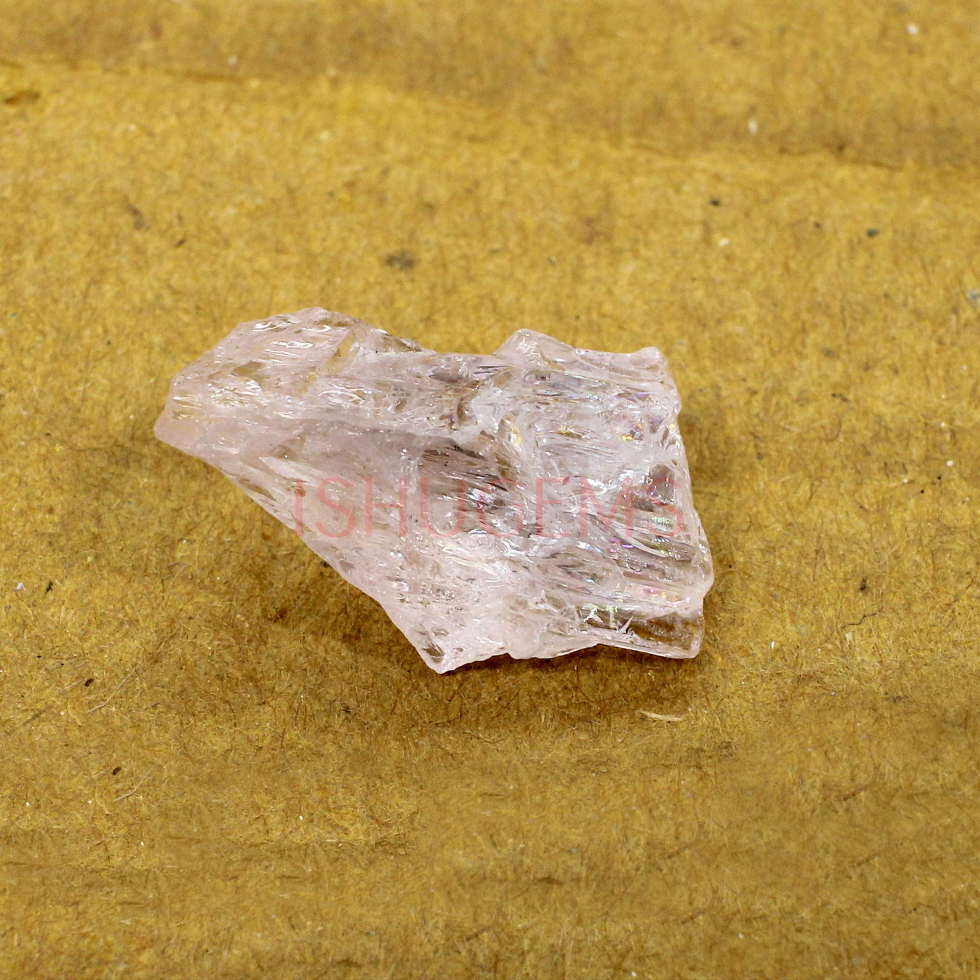 Natural Morganite 25x14mm Freeform Rough 1890 Cts