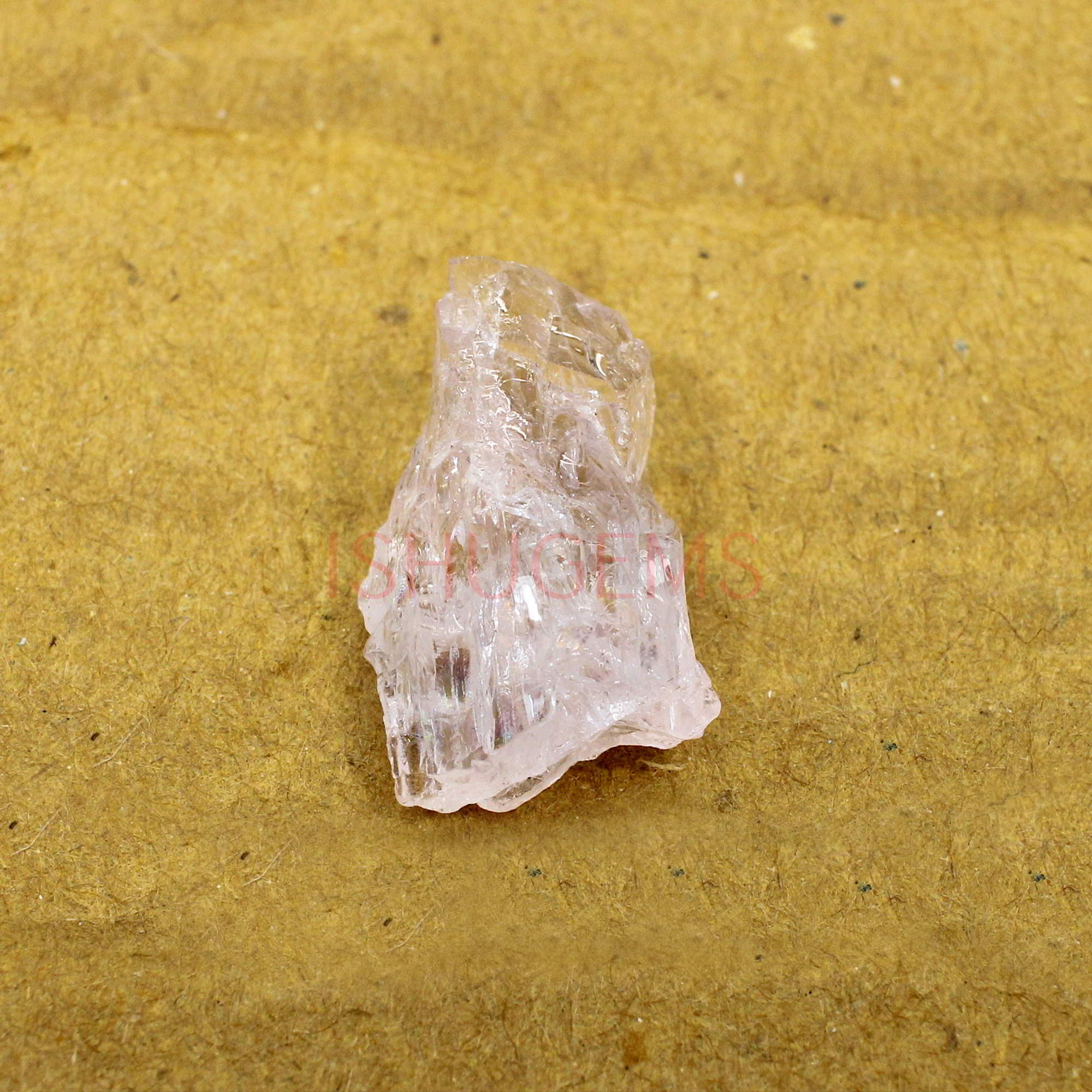 Natural Morganite 25x14mm Freeform Rough 1890 Cts