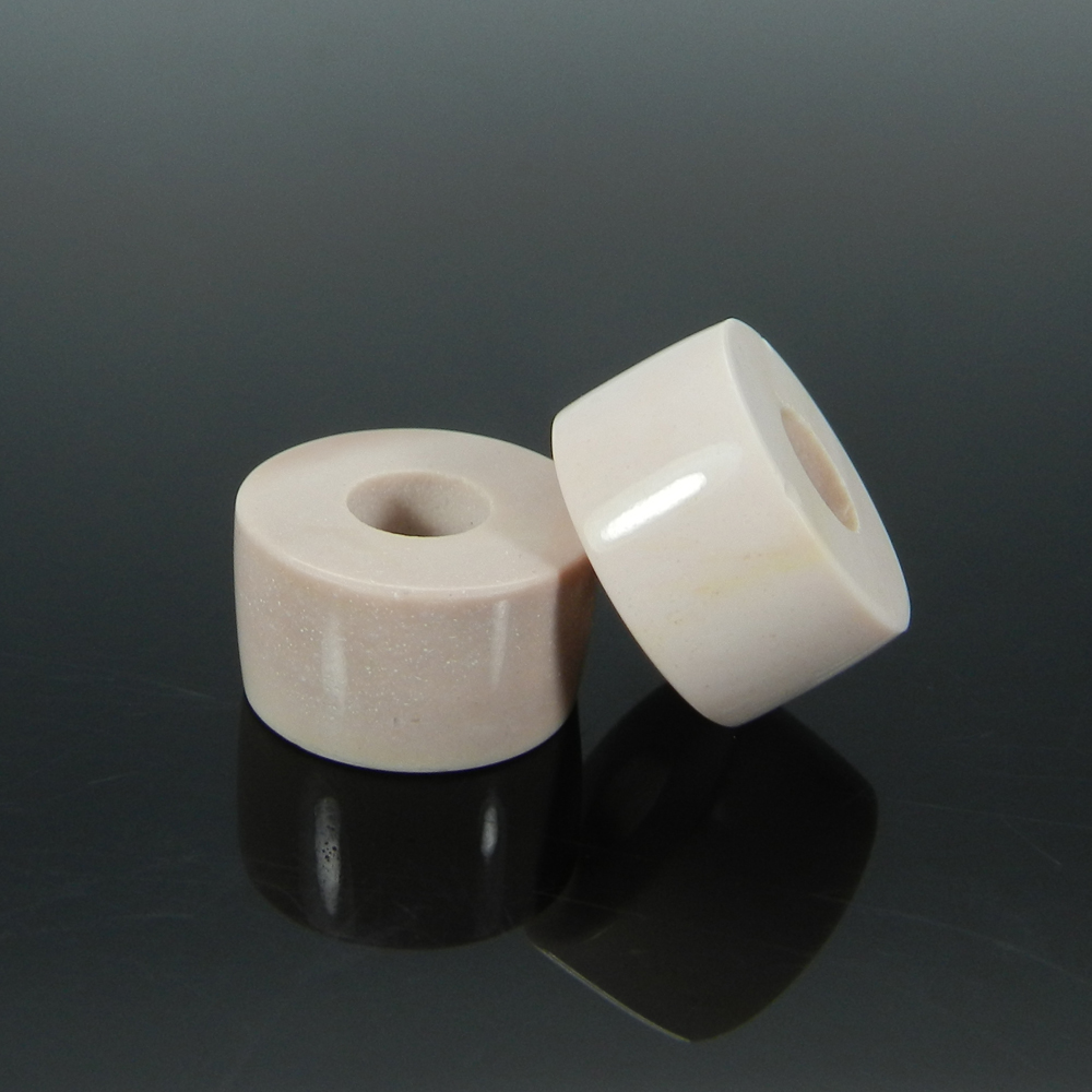 Pink Opal 14x8x5mm Round Flat Beads