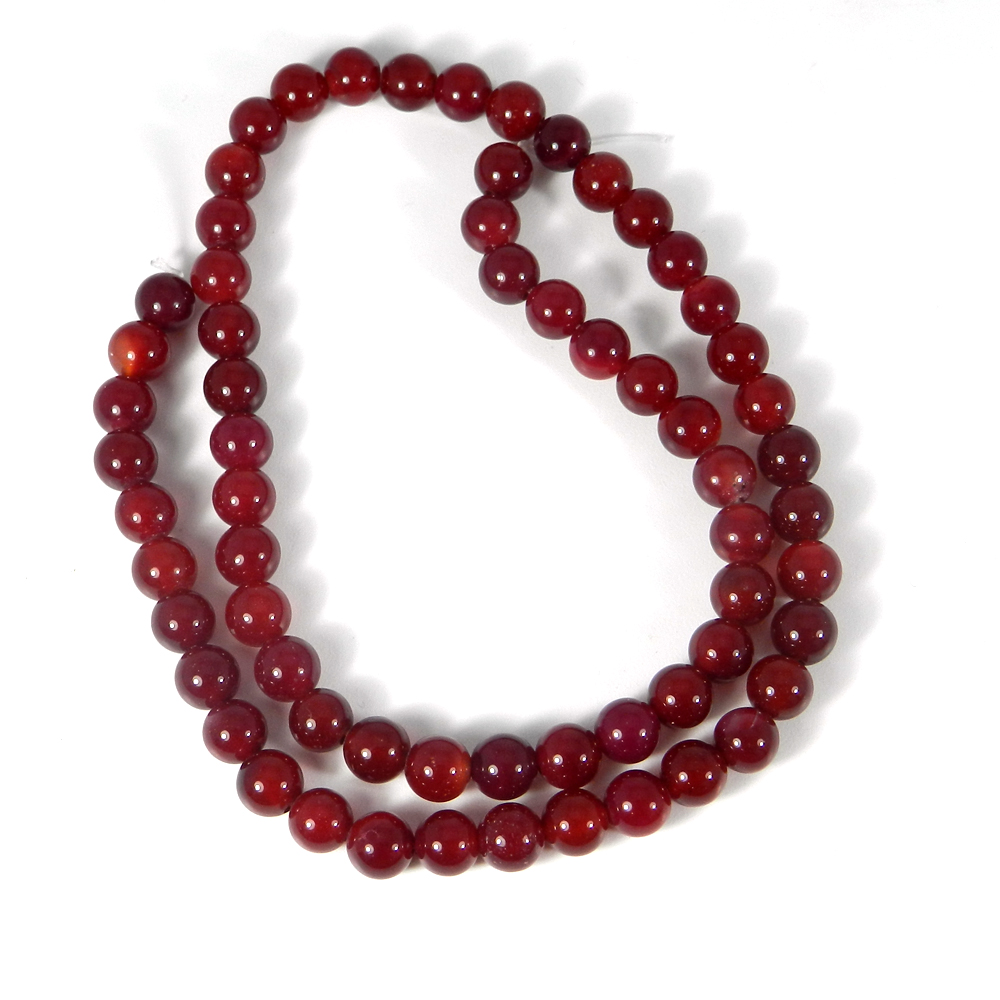 Rani Chalcedony 650mm 15 Inch Smooth Round Beads 10245 Cts