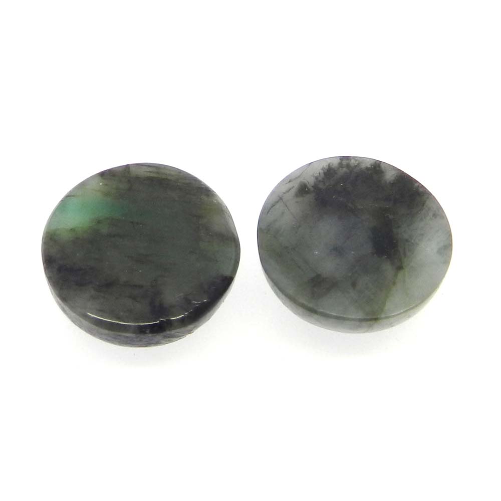 Sakota Emerald 12mm Round Cabochon 675 Cts
