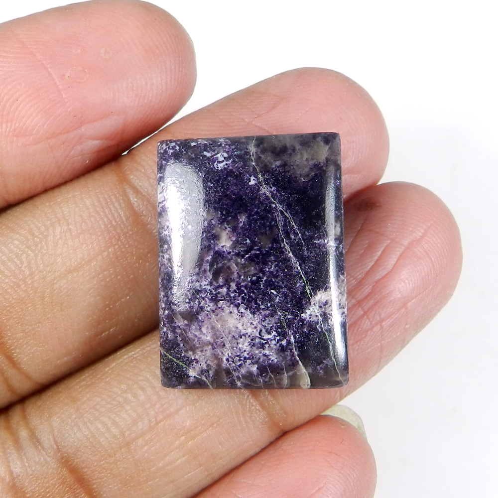 Semi Precious Gemstone Sujilite 24x18mm Rectangle Cabochon 3270 Cts