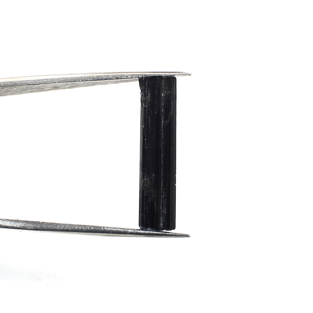 Natural Black Tourmaline 21x5mm Raw Rock 490 Cts