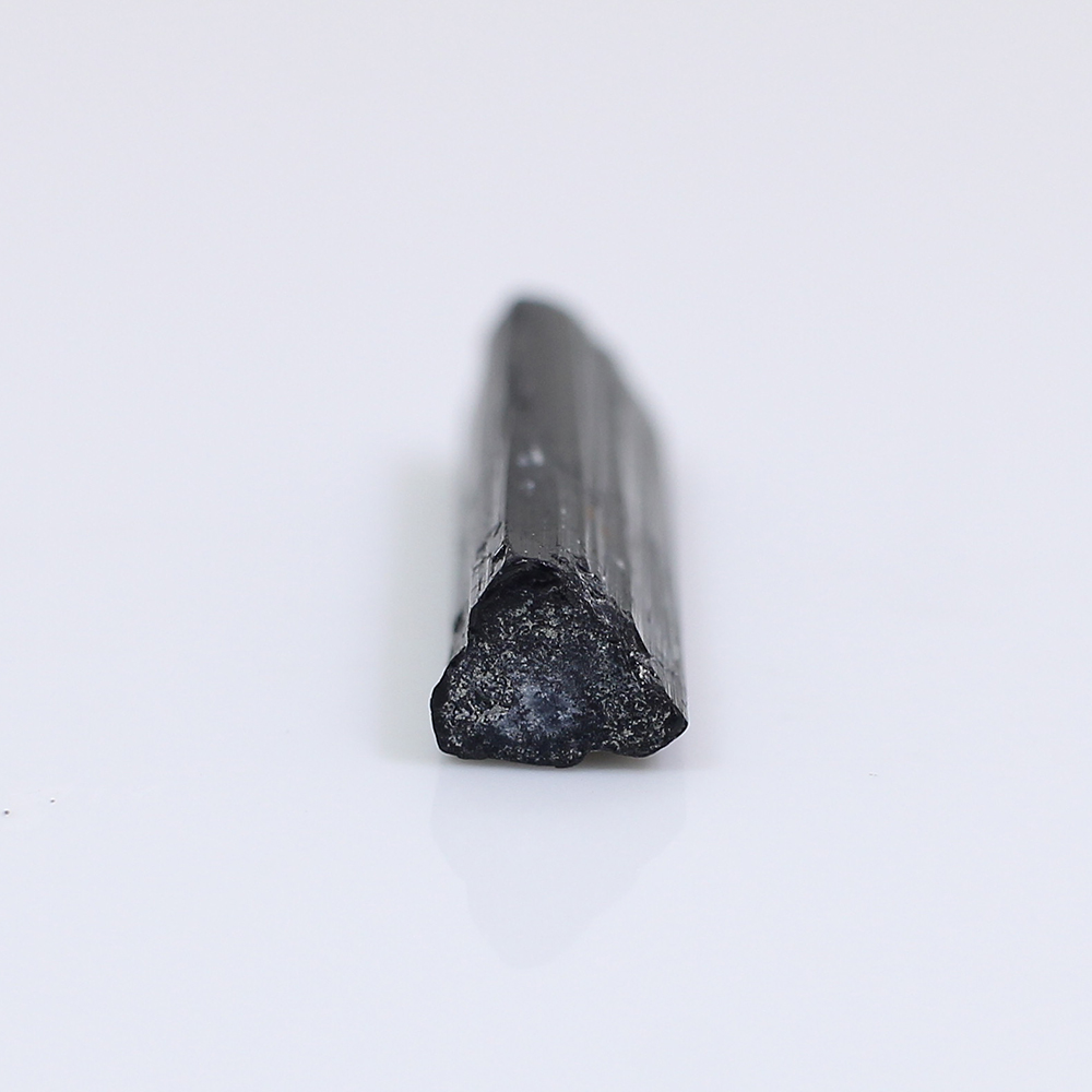 Natural Black Tourmaline 21x5mm Raw Rock 490 Cts