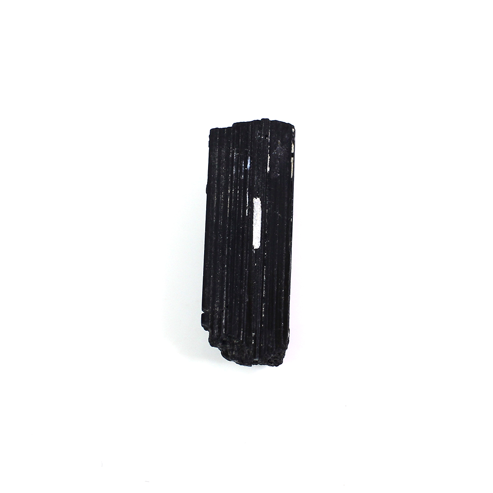 Natural Black Tourmaline 23x9mm Raw Rock 1085 Cts