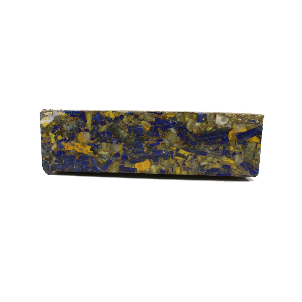 Lapis Lazuli Bumble Bee Copper 135x38mm Rough Slab 97480 Gms