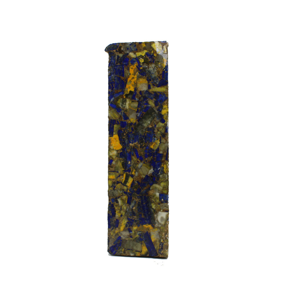 Lapis Lazuli Bumble Bee Copper 135x38mm Rough Slab 97480 Gms