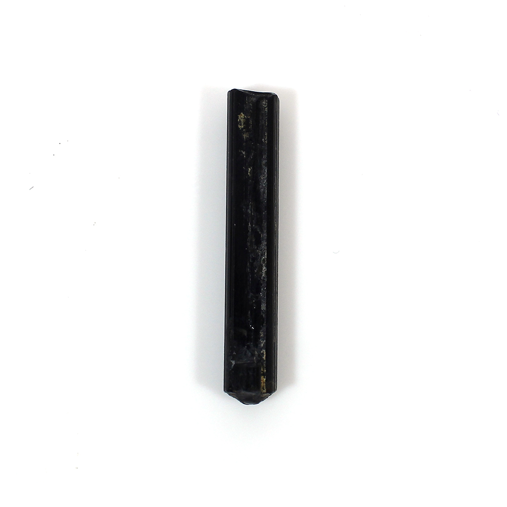 Natural Black Tourmaline 23x3mm Raw Rock 395 Cts