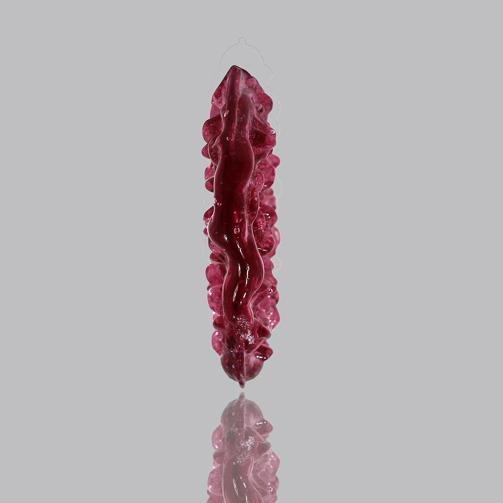 Chinese Pink Moldavite Fancy Free Size 558 Gram