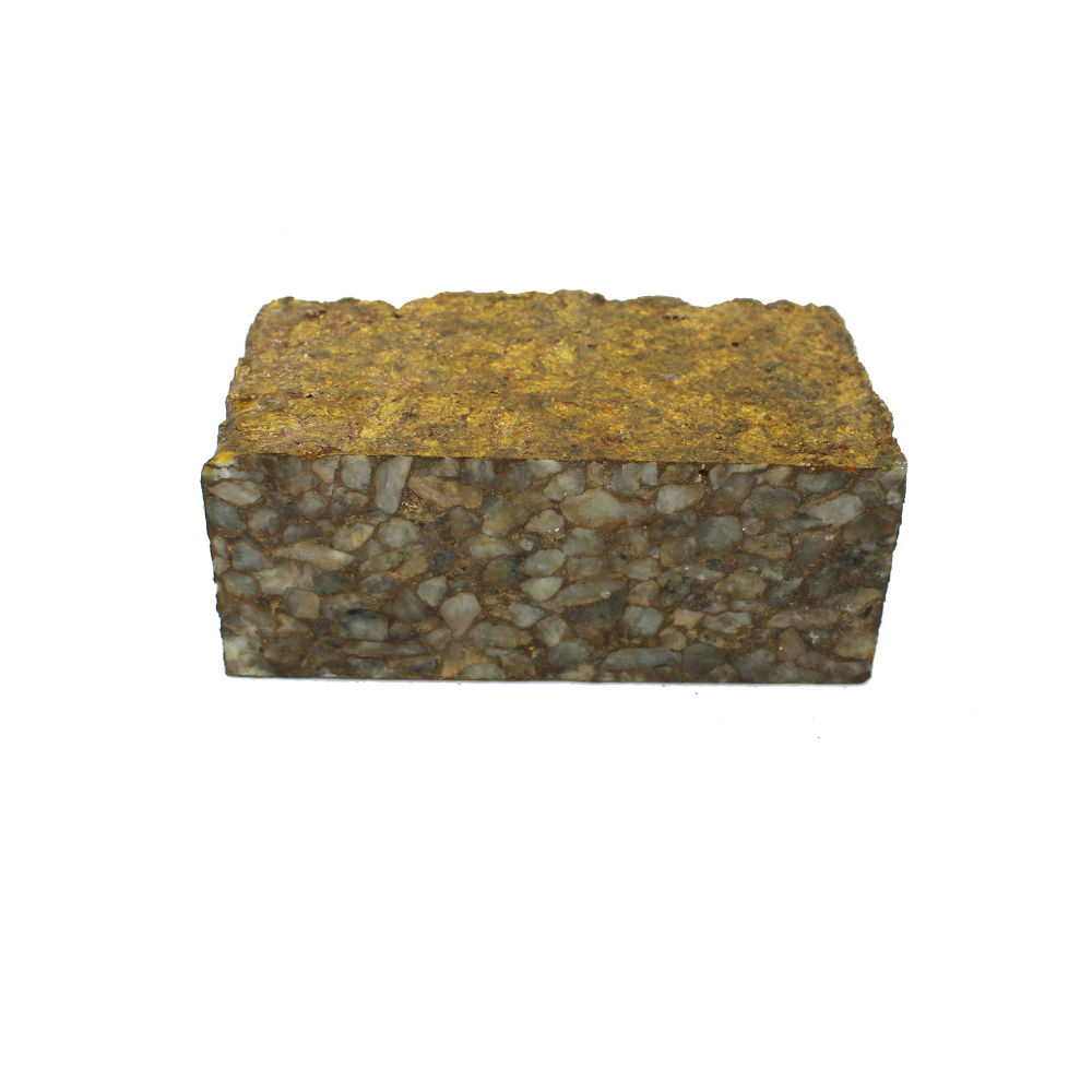 Rainbow Moonstone Copper 130x51mm Rough Slab 1339 Gm