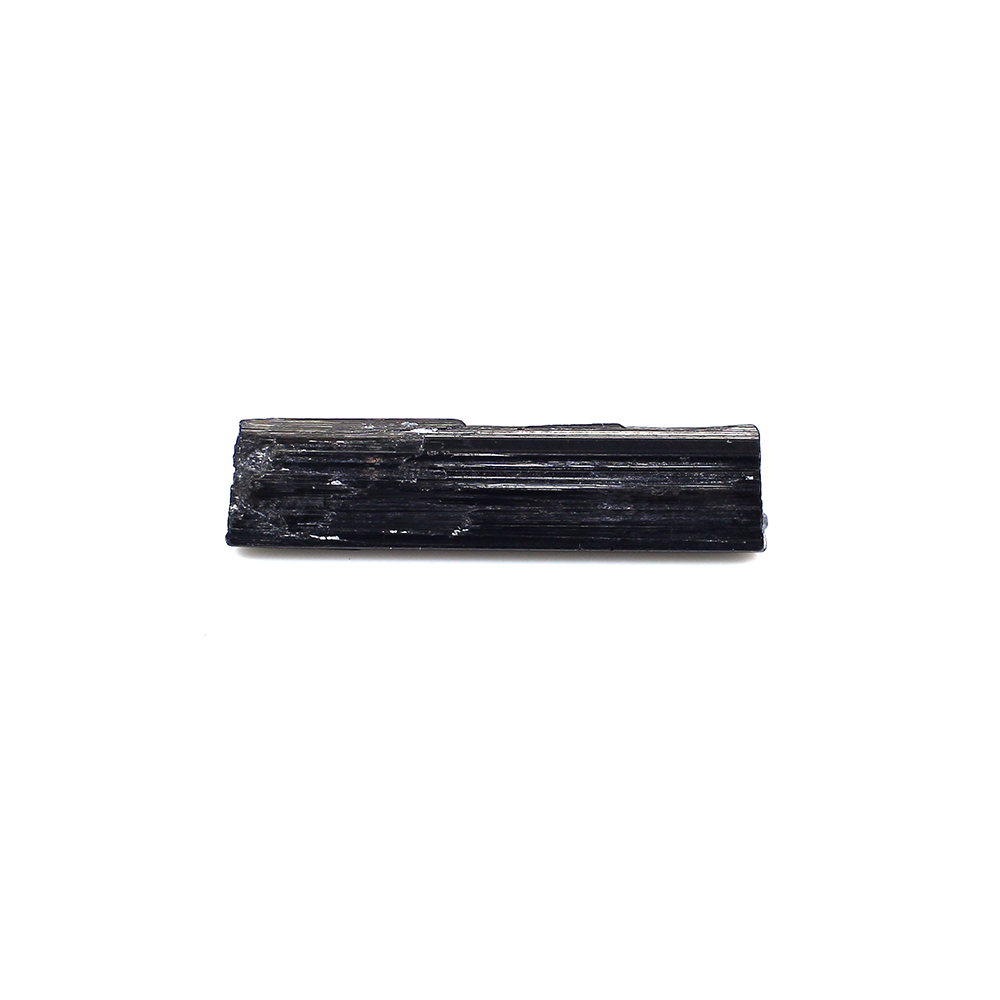 Natural Black Tourmaline 21x5mm Raw Rock 490 Cts