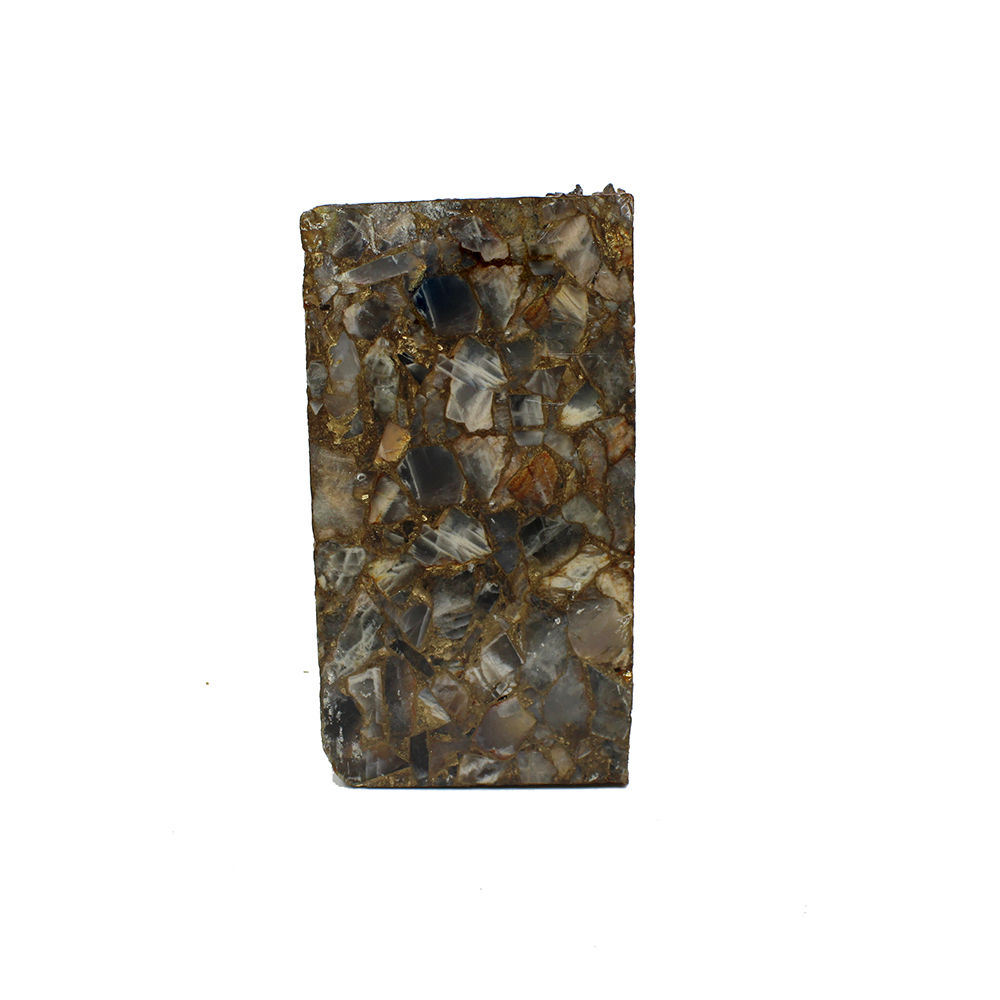 Grey Moonstone Copper 123x66mm Rough Slab 1267 Gm