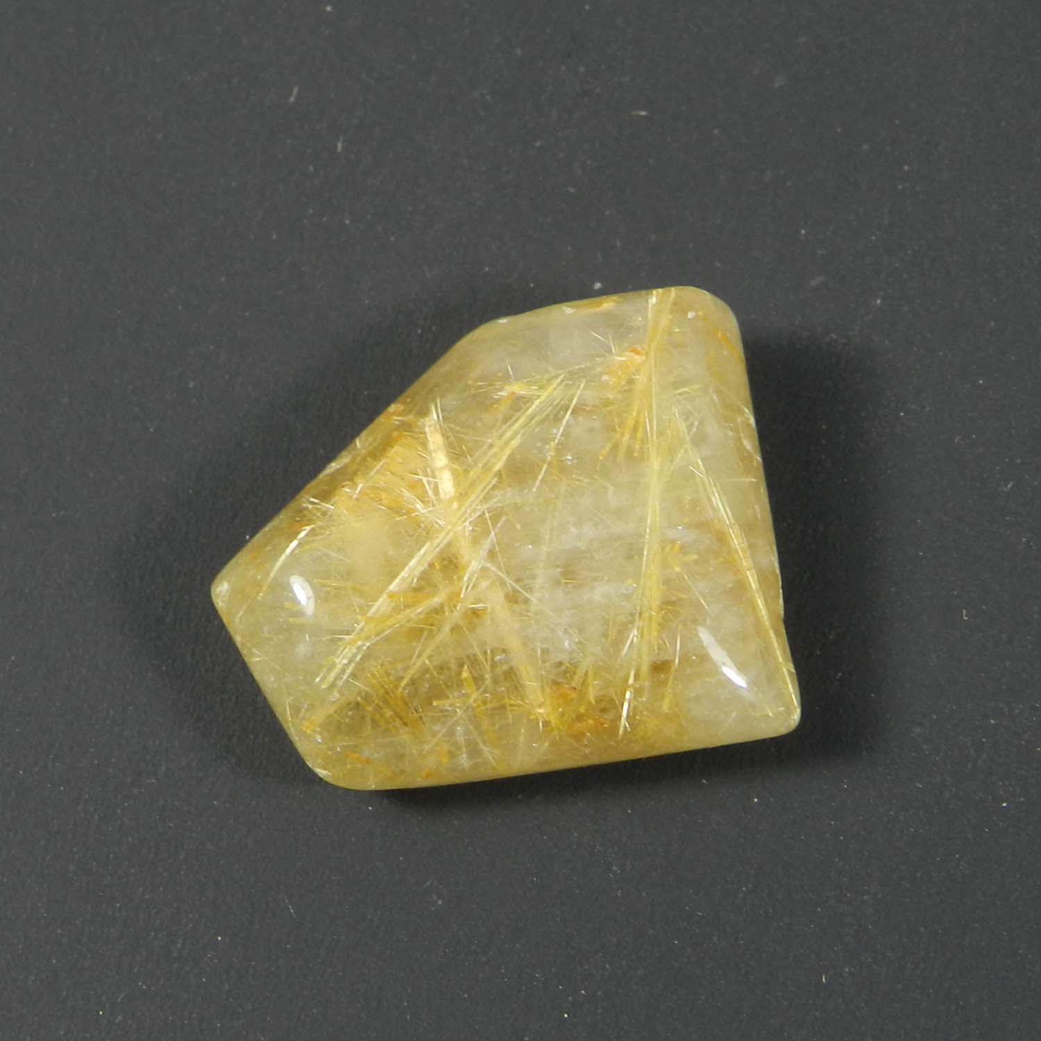 Wholesale Gemstone Golden Rutile Quartz 20x17mm Fancy Cabochon 2160 Cts