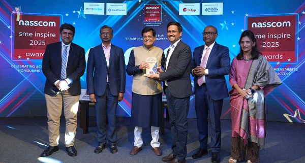 NASSCOM SME Inspire Awards 2025 honours Shopaccino by iSolution