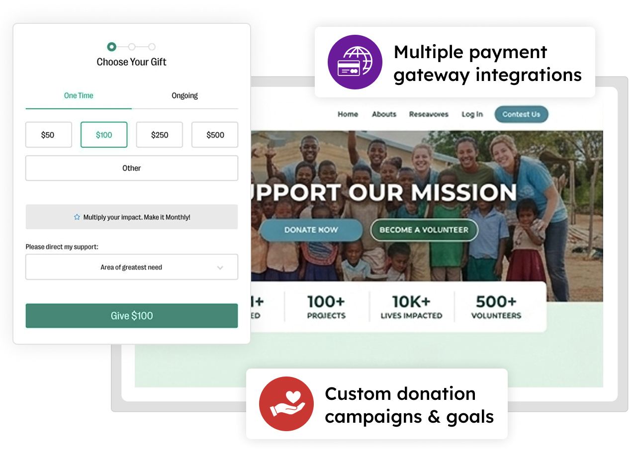 Donation Portals