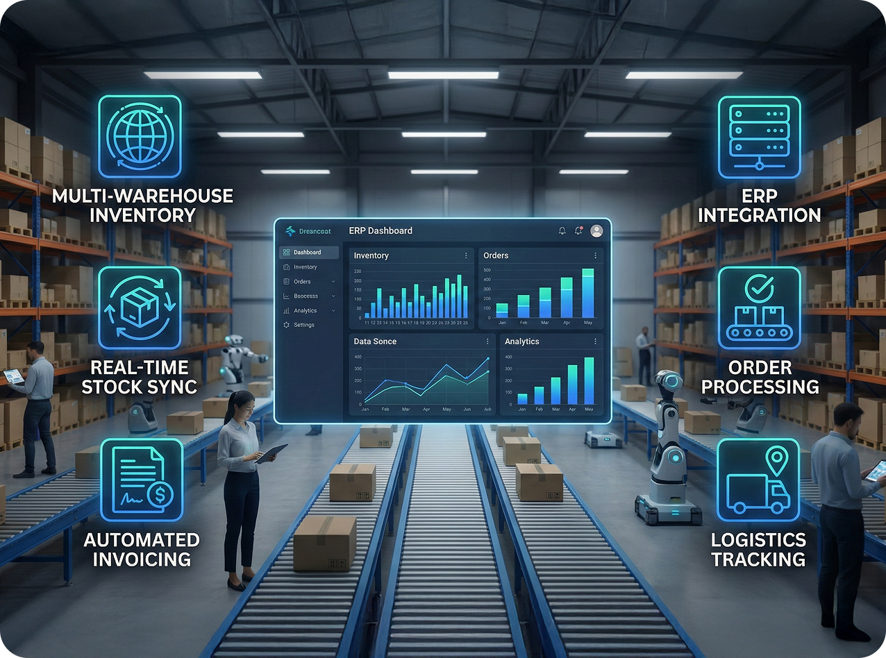 Integration with Warehouse & ERP Systems