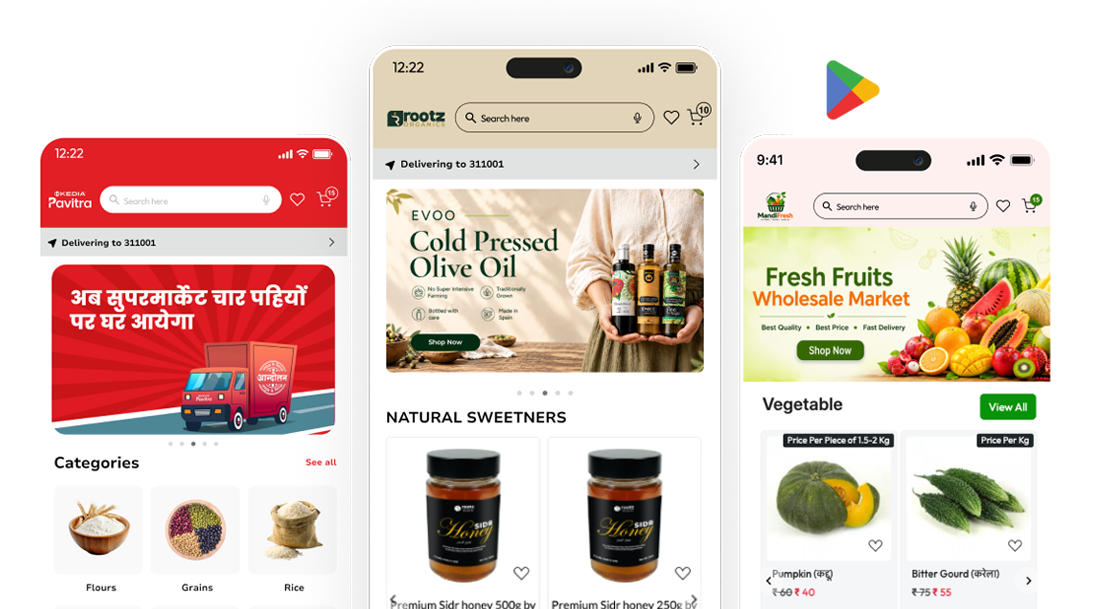 Mobile app preview