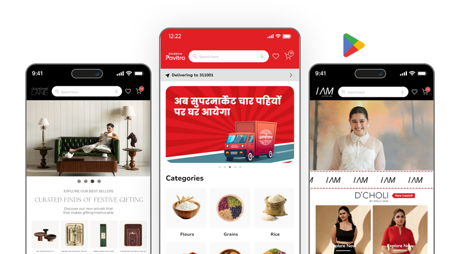 Mobile app preview